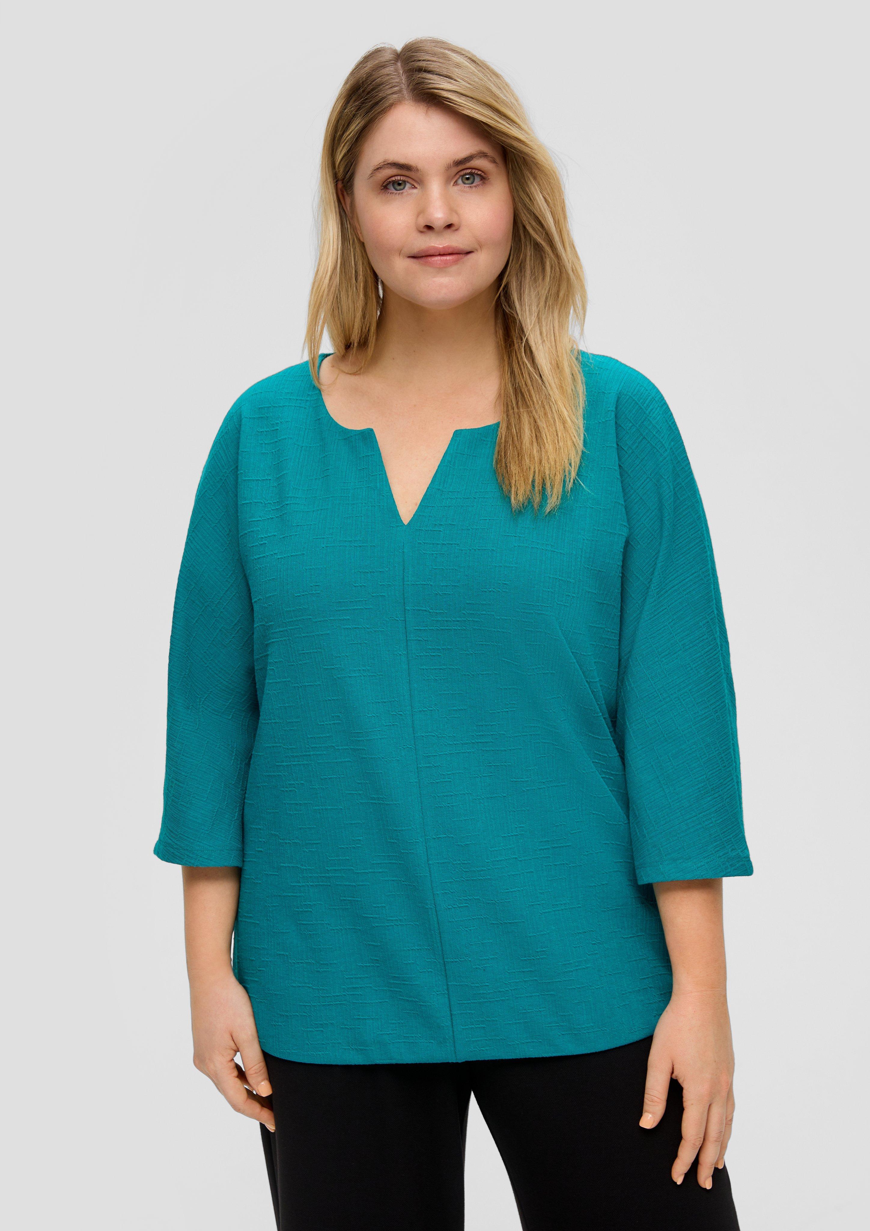 S.Oliver O-Shape-Bluse mit bequemem Gummizug