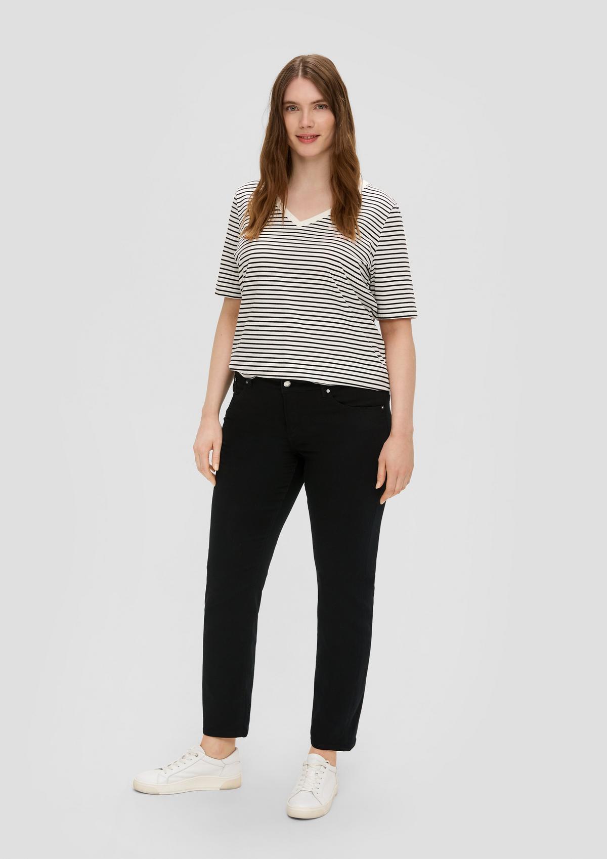 s.Oliver Jeans hlače/kroj Slim Fit/ozke hlačnice/ Mid Rise