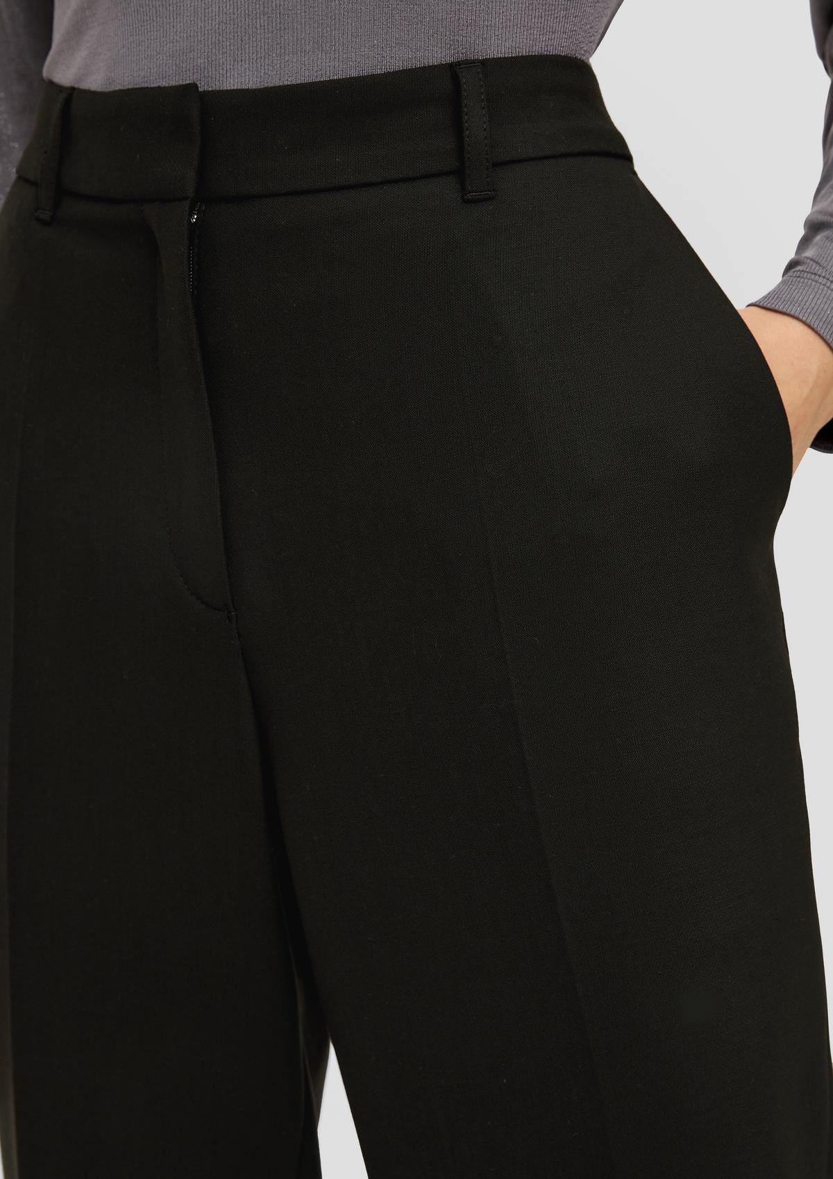 s.Oliver Viscose blend business trousers