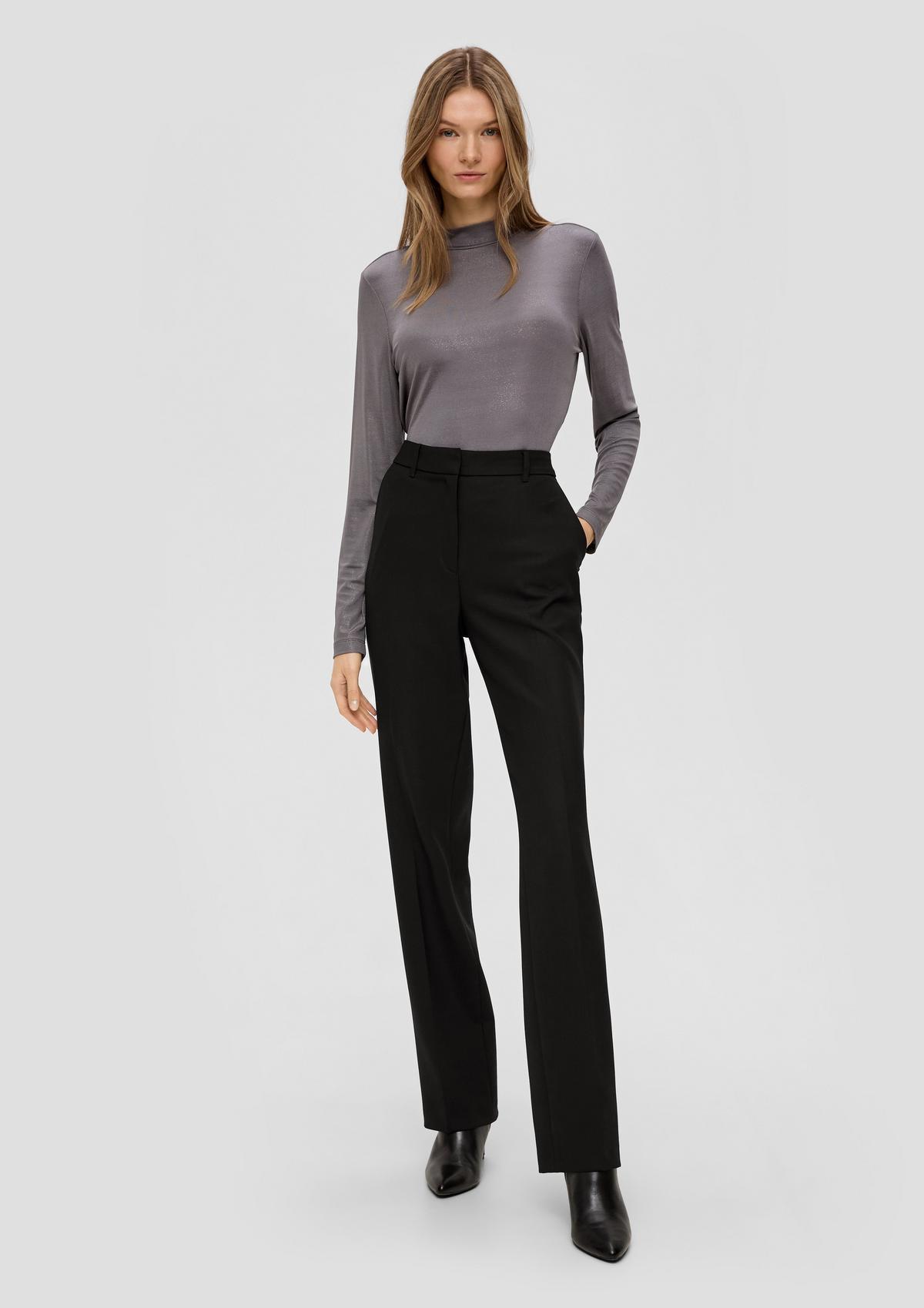 Viscose blend business trousers