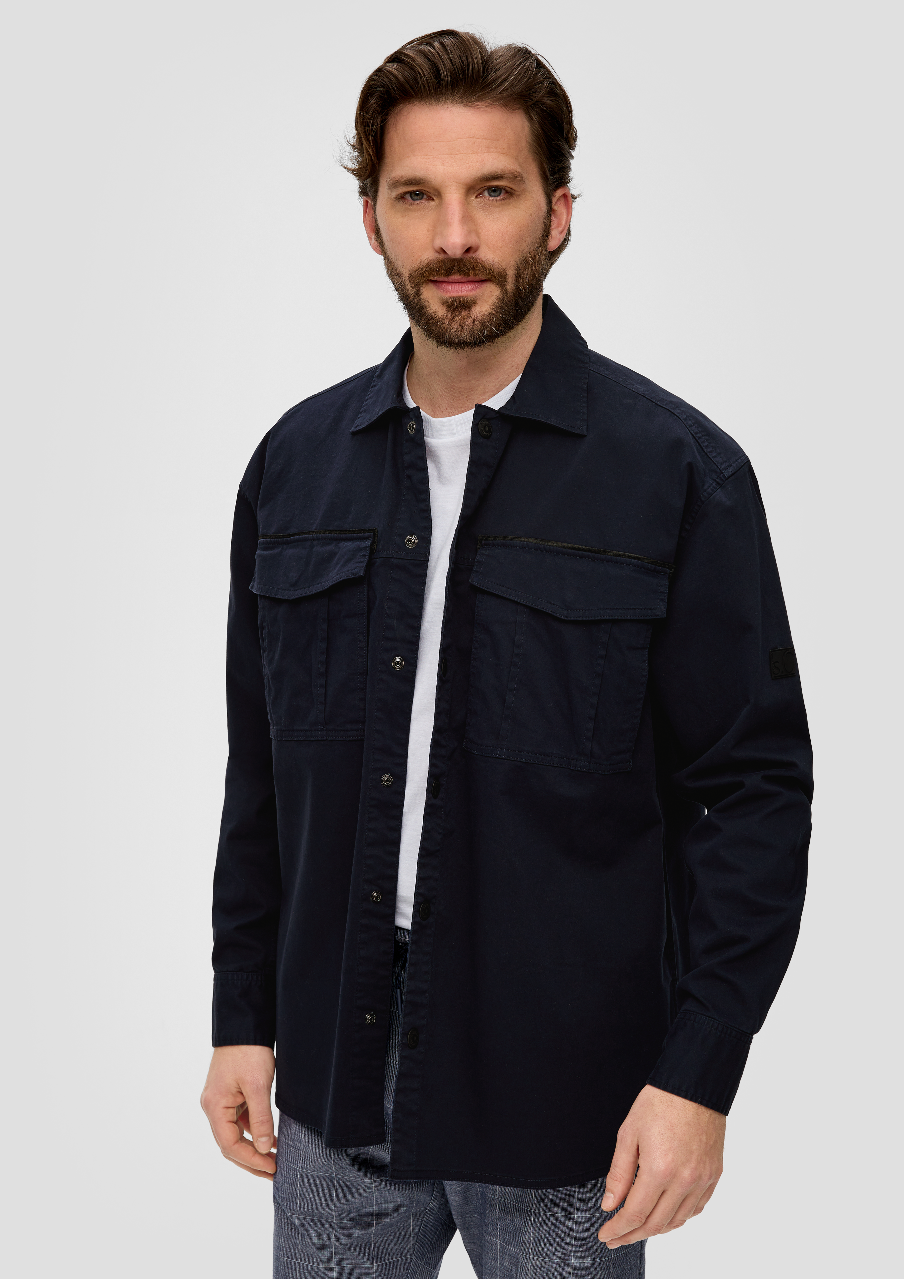 S.Oliver Overshirt aus Twill