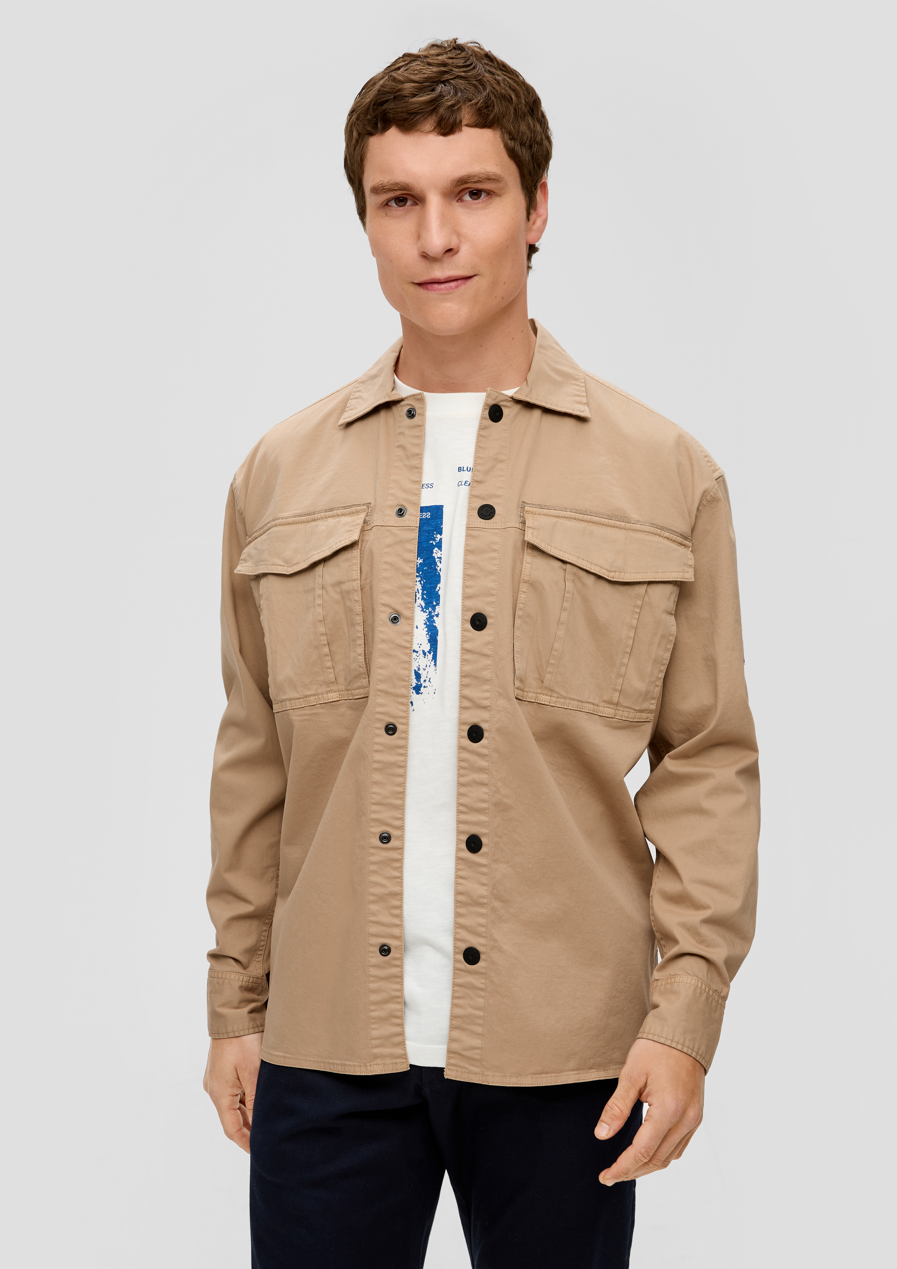 S.Oliver Overshirt aus Twill