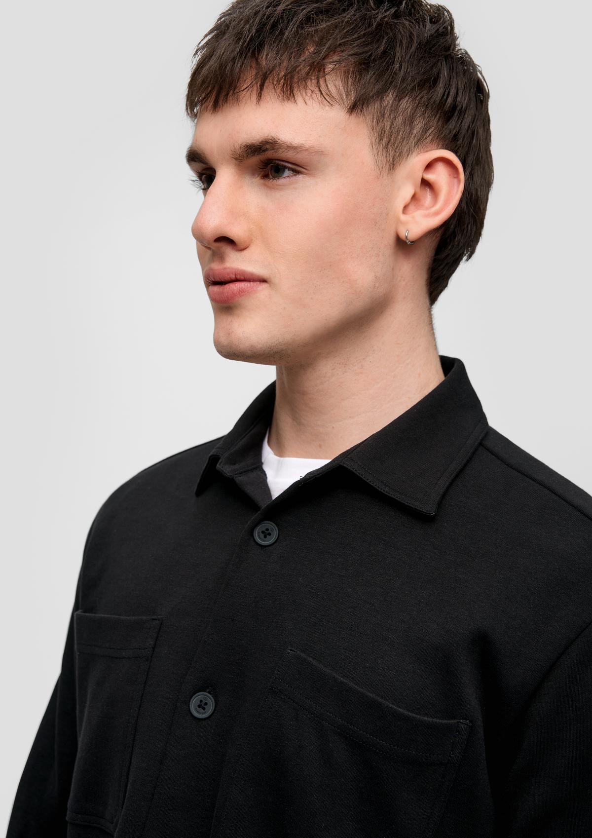 s.Oliver Overhemd van interlock-jersey