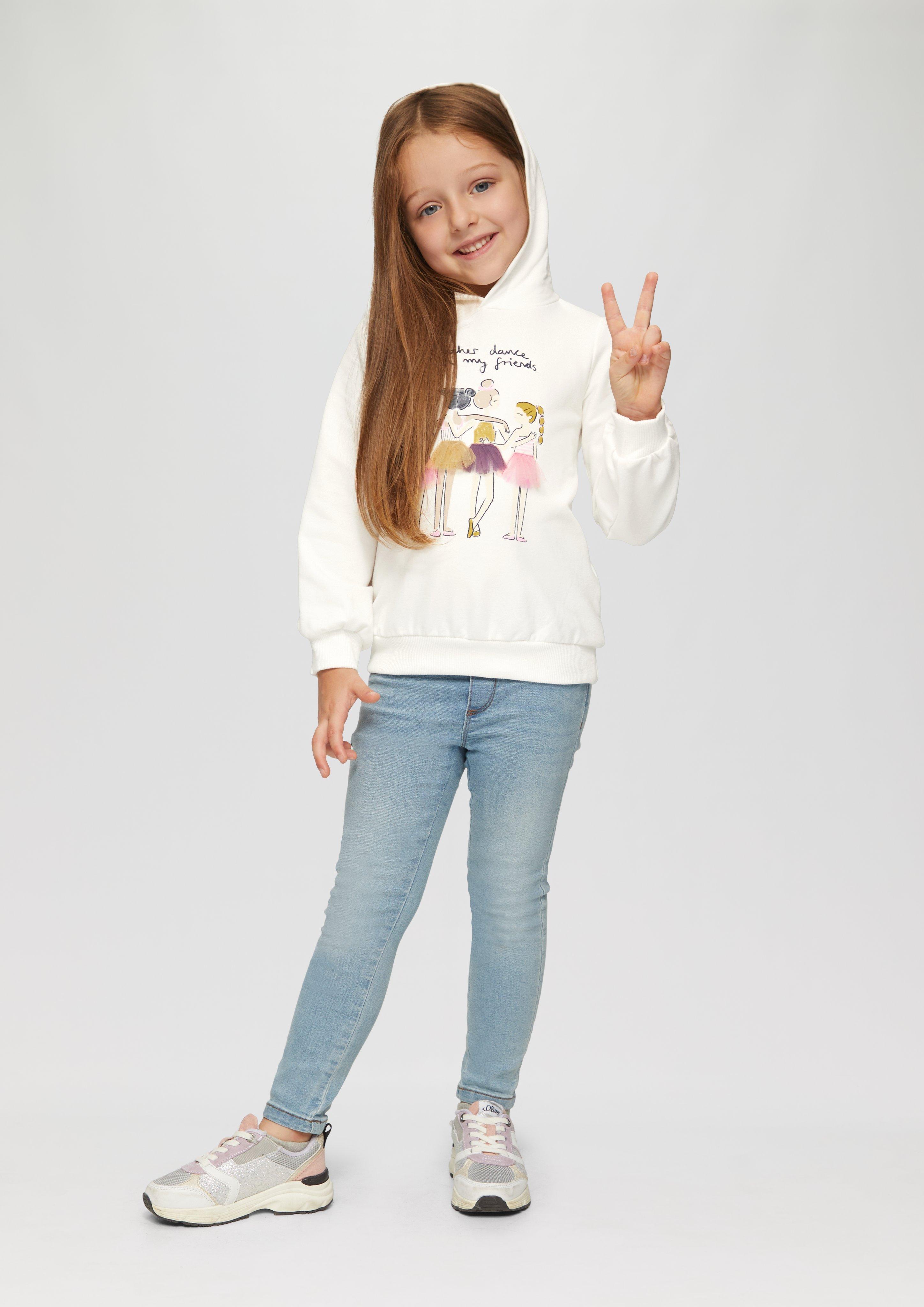 Sweat-shirt in 0210, 5952 & 4440