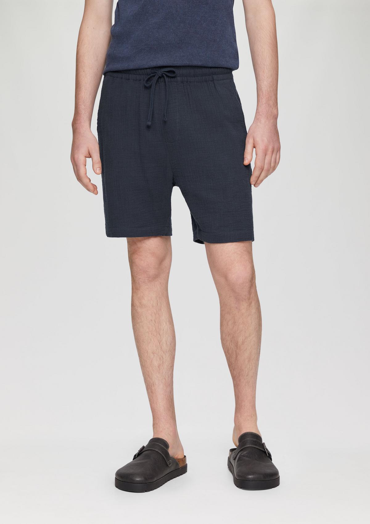 s.Oliver Shorts with an elasticated drawstring waistband