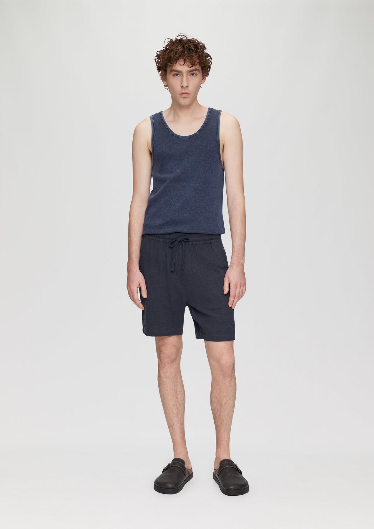 s.Oliver Shorts with an elasticated drawstring waistband