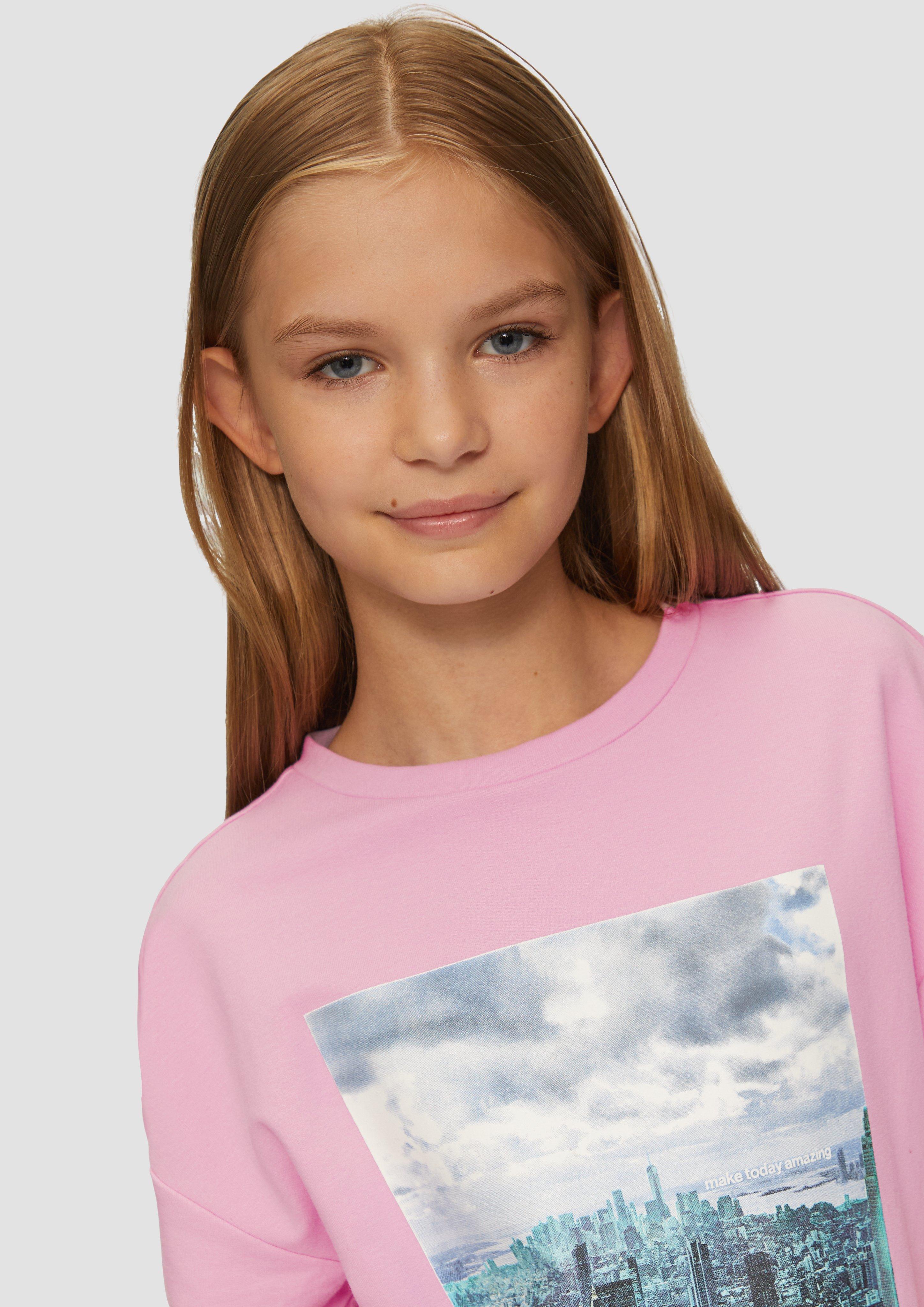 T-Shirt in 4440 & 0210