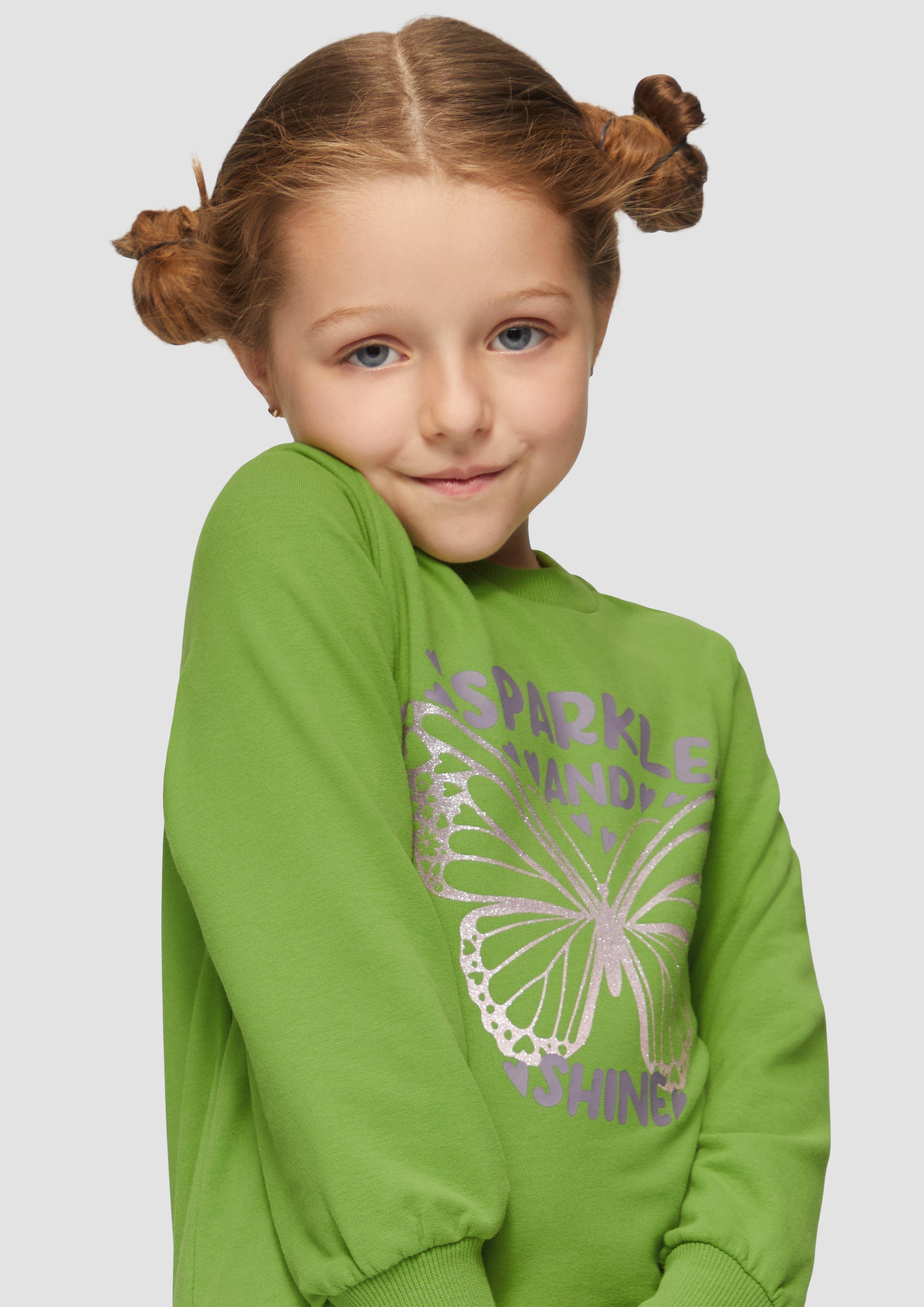 Sweatshirt in 7450, 0210 & 4873