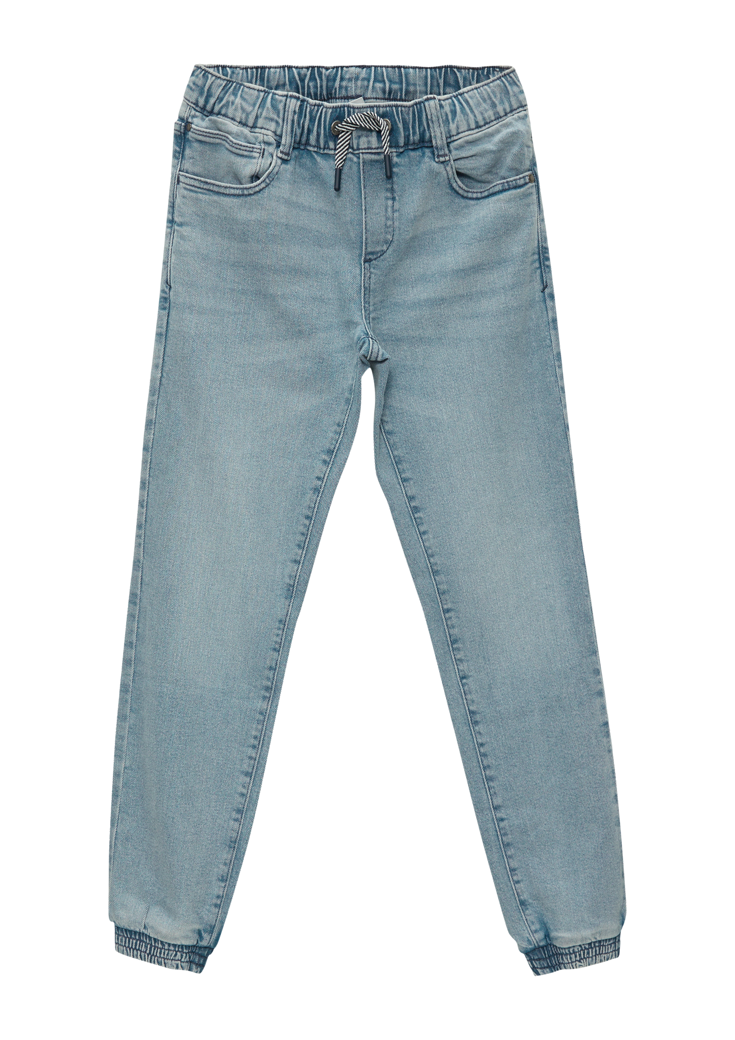 s.Oliver - Jogging-Jeans Pete / Regular Fit / Mid Rise / Straight Leg, Jungen, blau