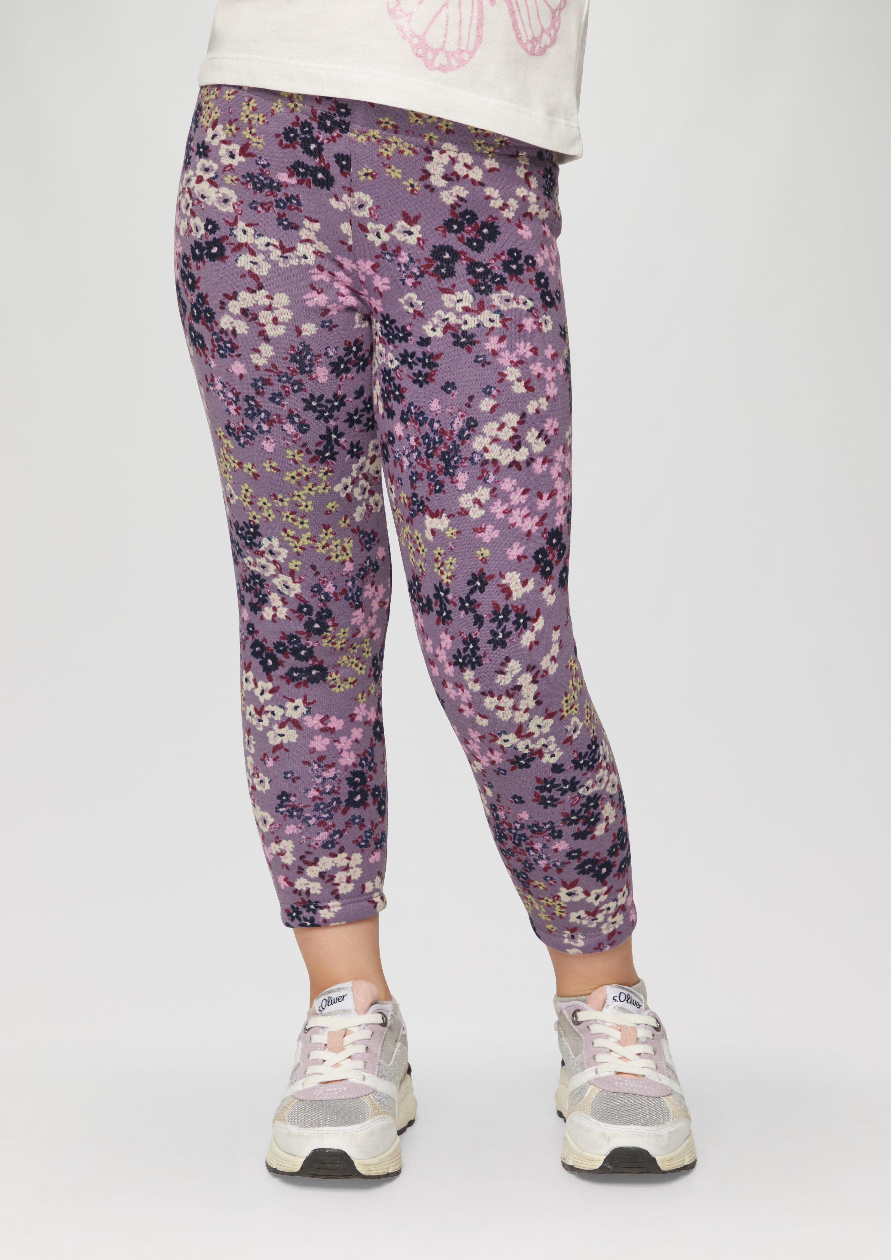 Leggings aus Baumwollstretch in 48A3 & 74A3