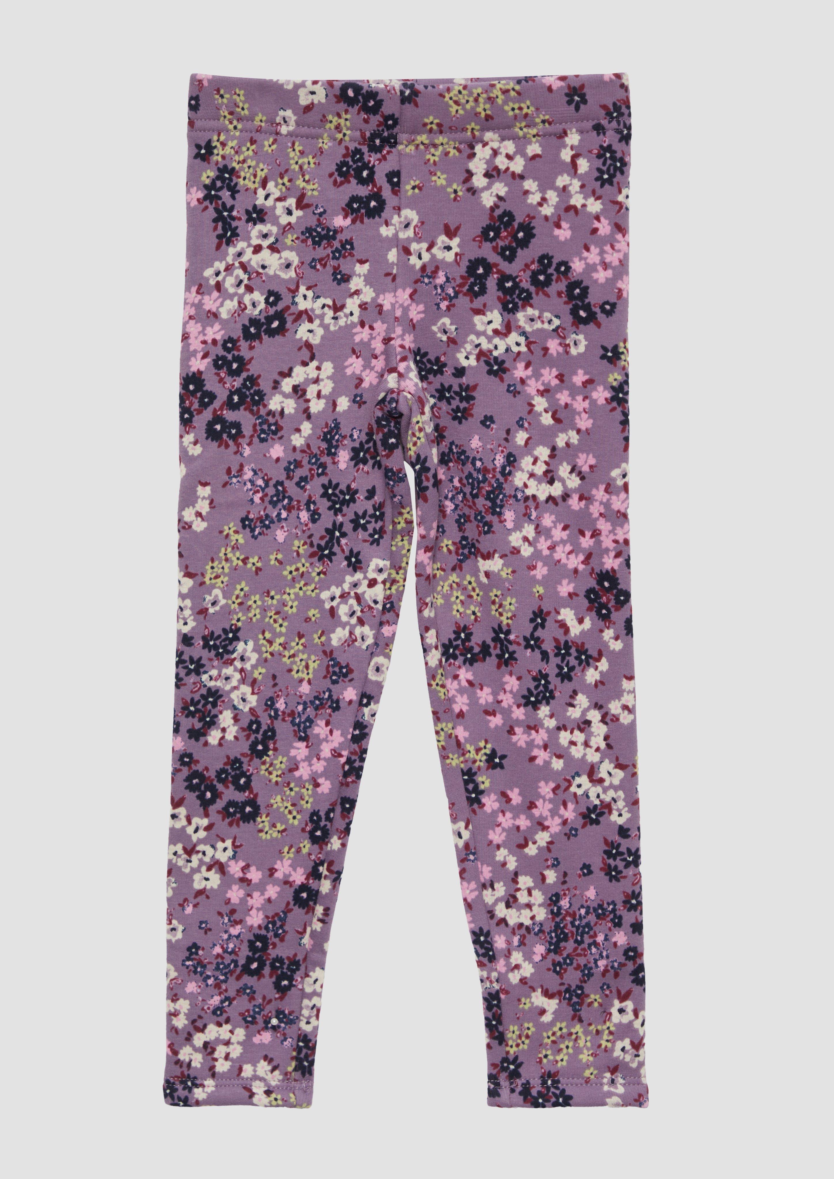 Leggings aus Baumwollstretch in 48A3 & 74A3