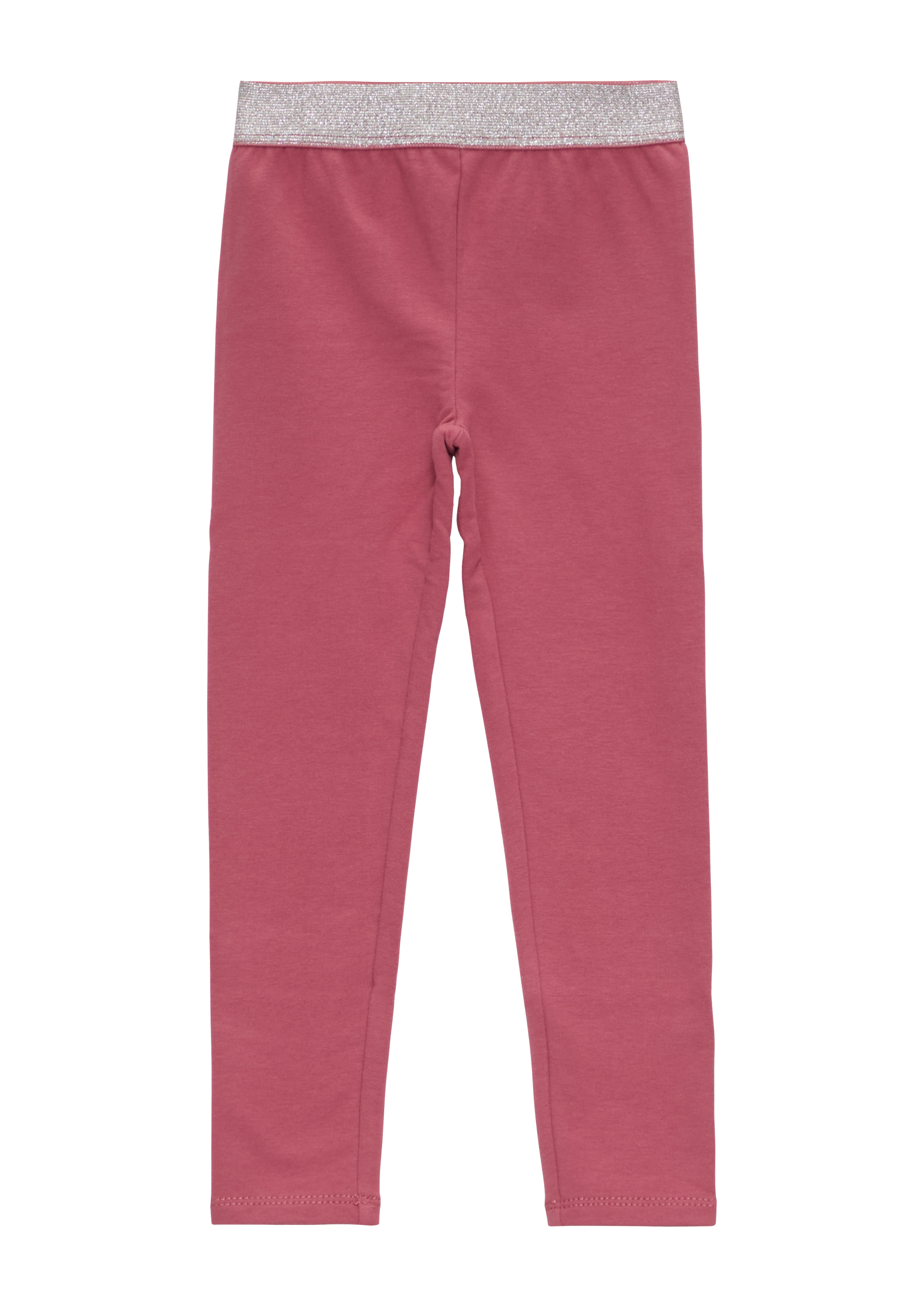 s.Oliver - Leggings mit Glitzerbund, Kinder, Rosa