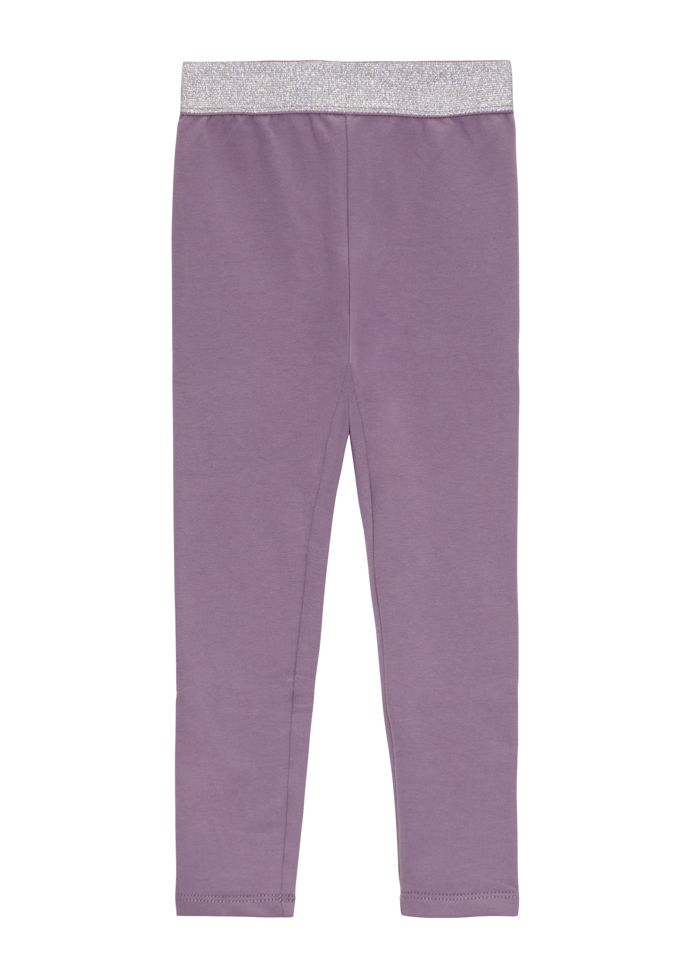 s.Oliver - Leggings mit Glitzerbund, Kinder, lila