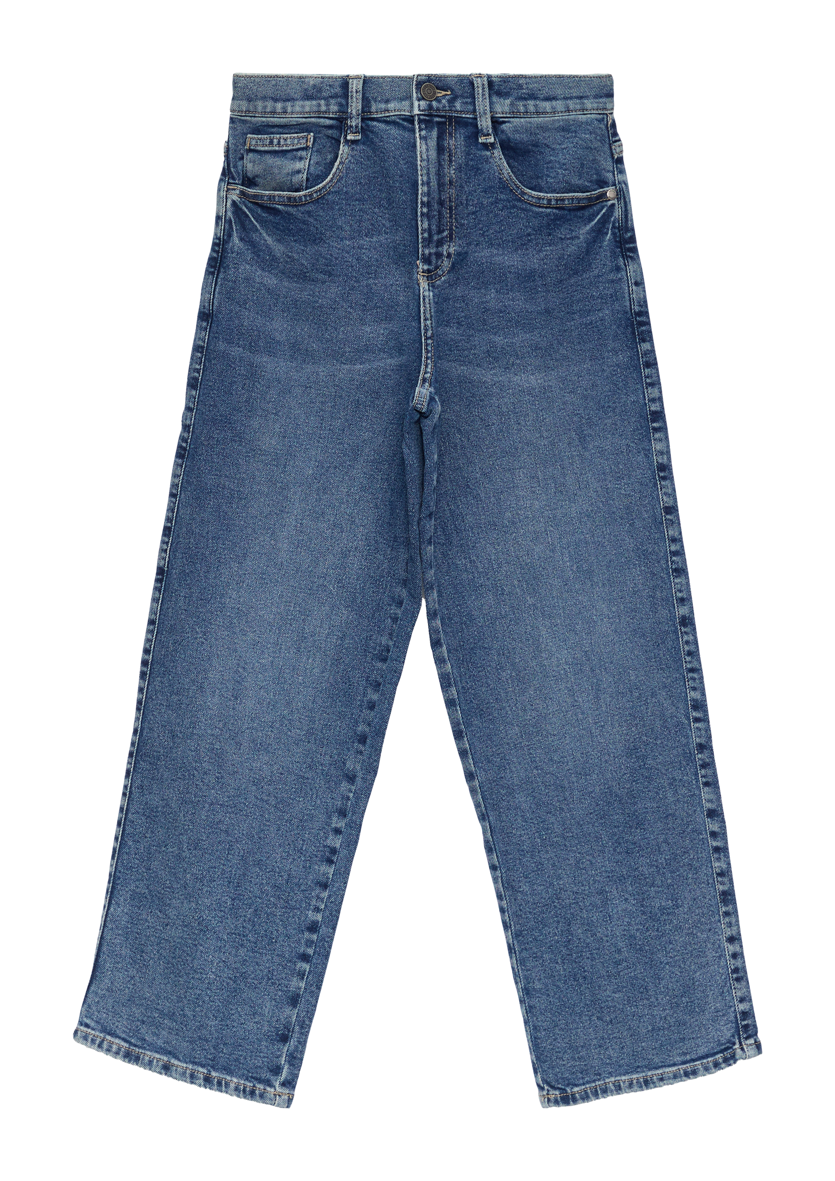 s.Oliver - Jeans Baggy / Relaxed Fit / Mid Rise / Wide Leg, Jungen, blau