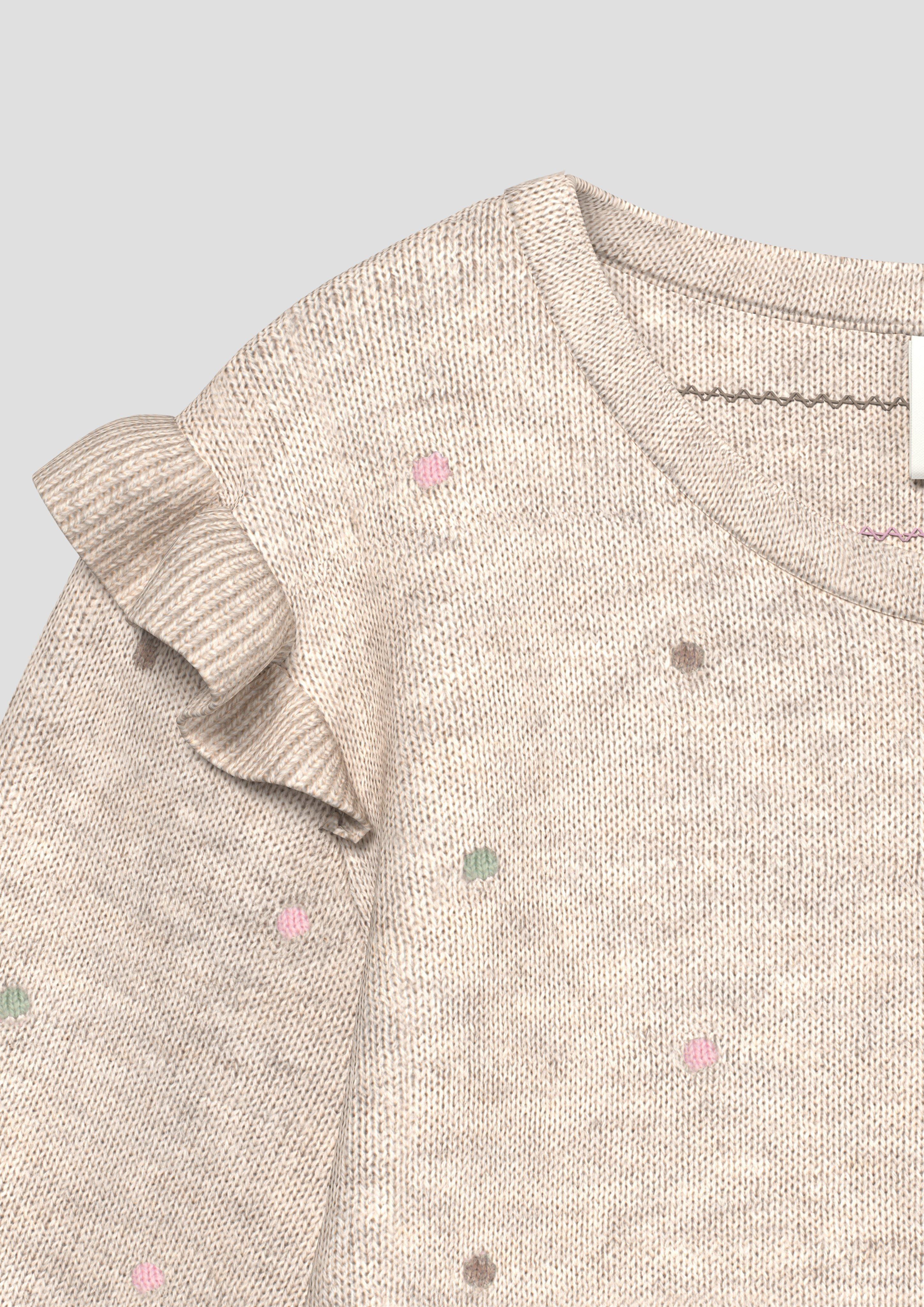 Veste en tricot in 80X0