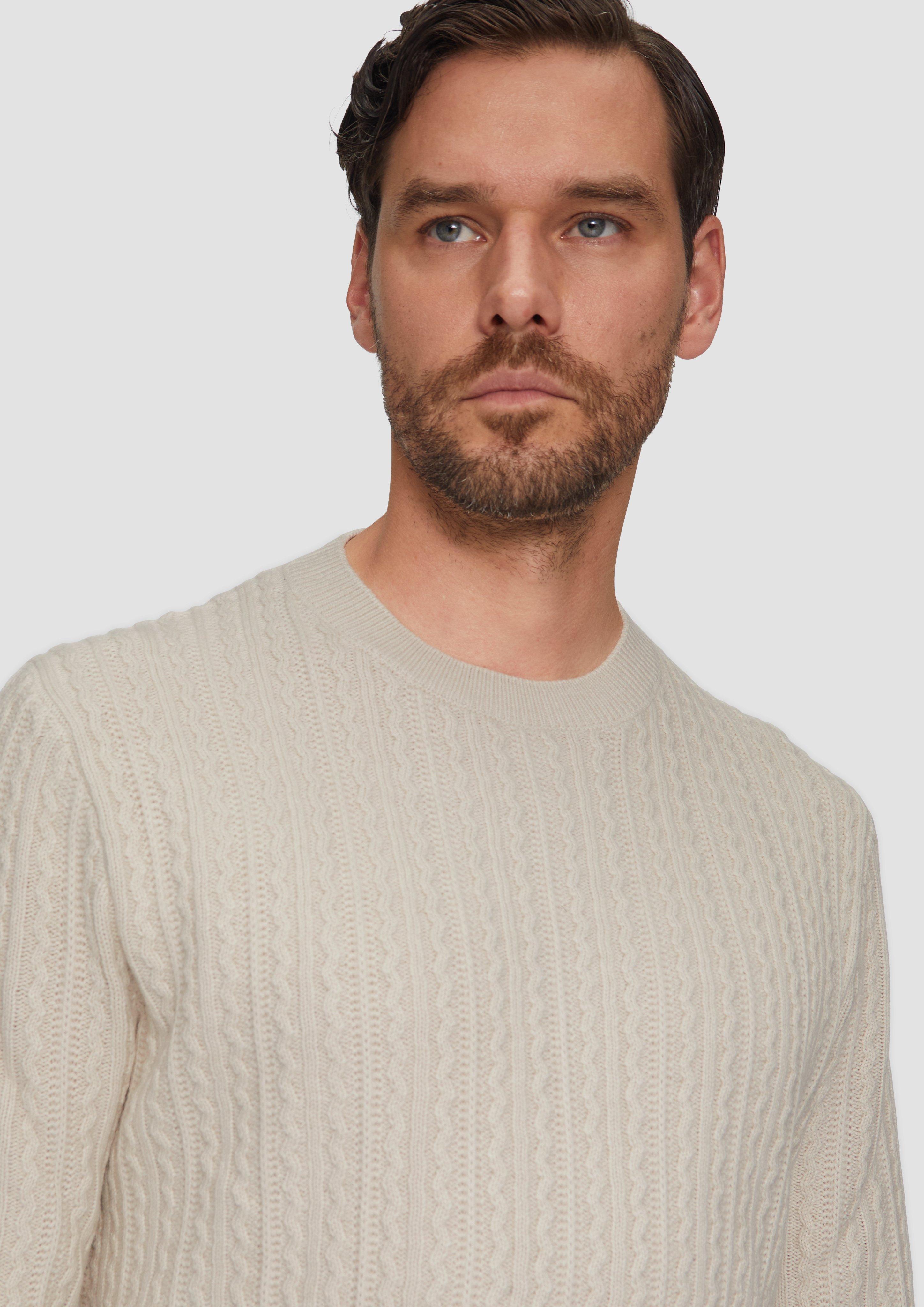 Strickpullover in 80W0 & 5978