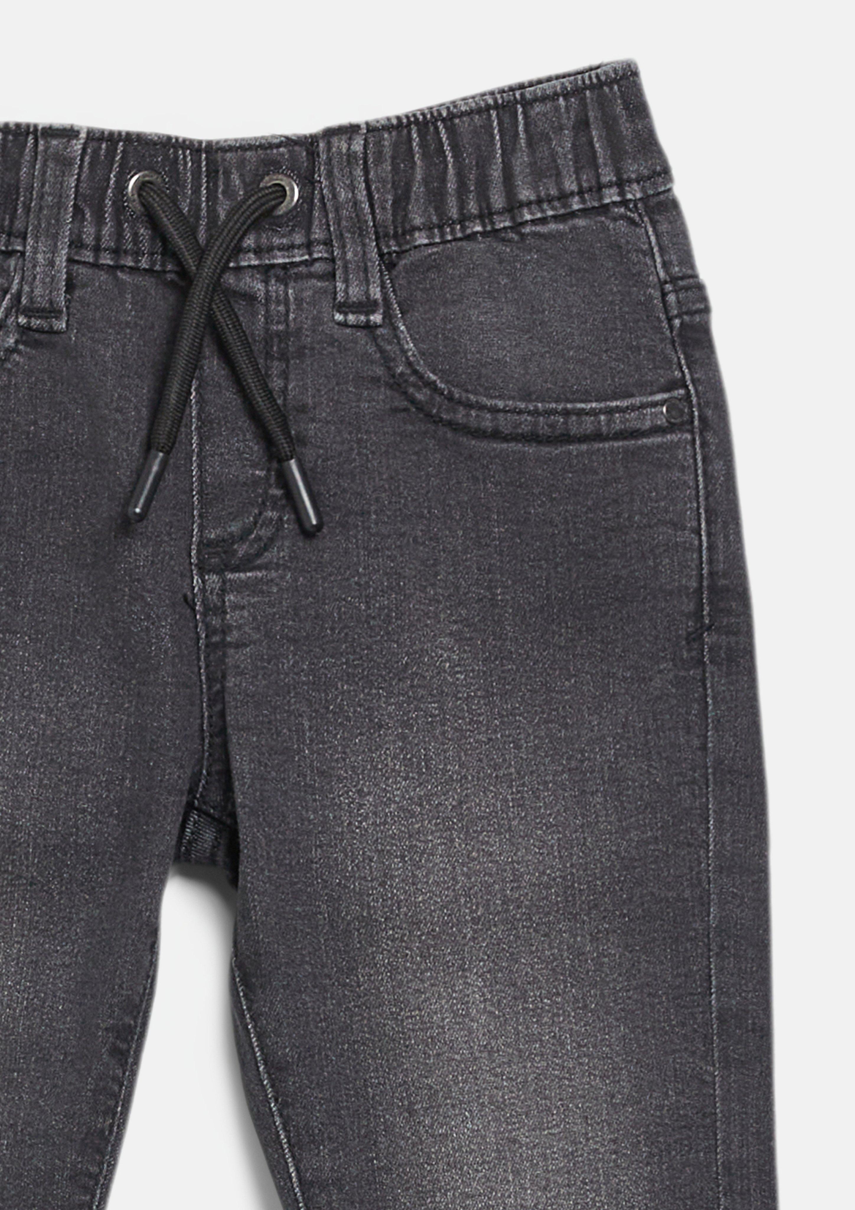 Kids Pelle Jogging Pants / Regular Fit / Mid Rise / Straight Leg in grey by s.Oliver