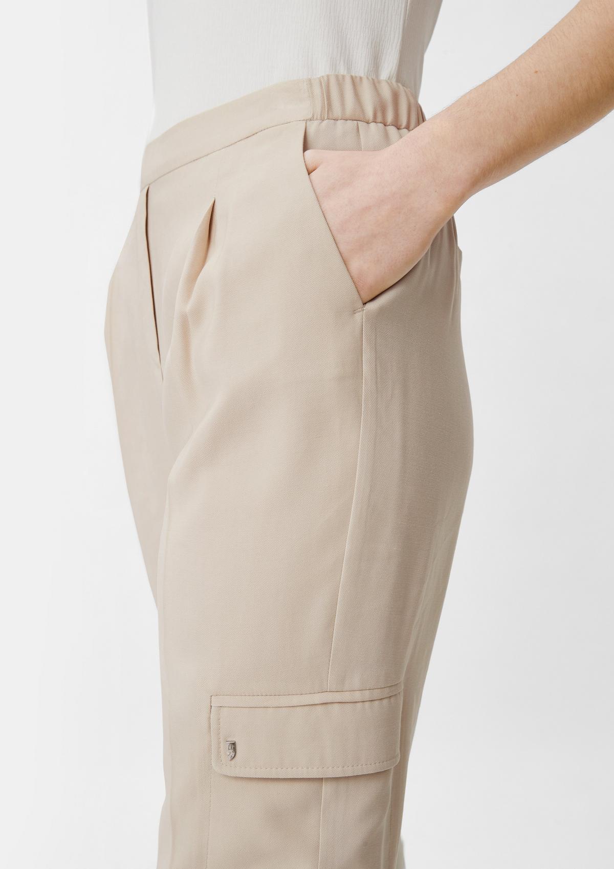 comma Regular: cargo-style twill trousers