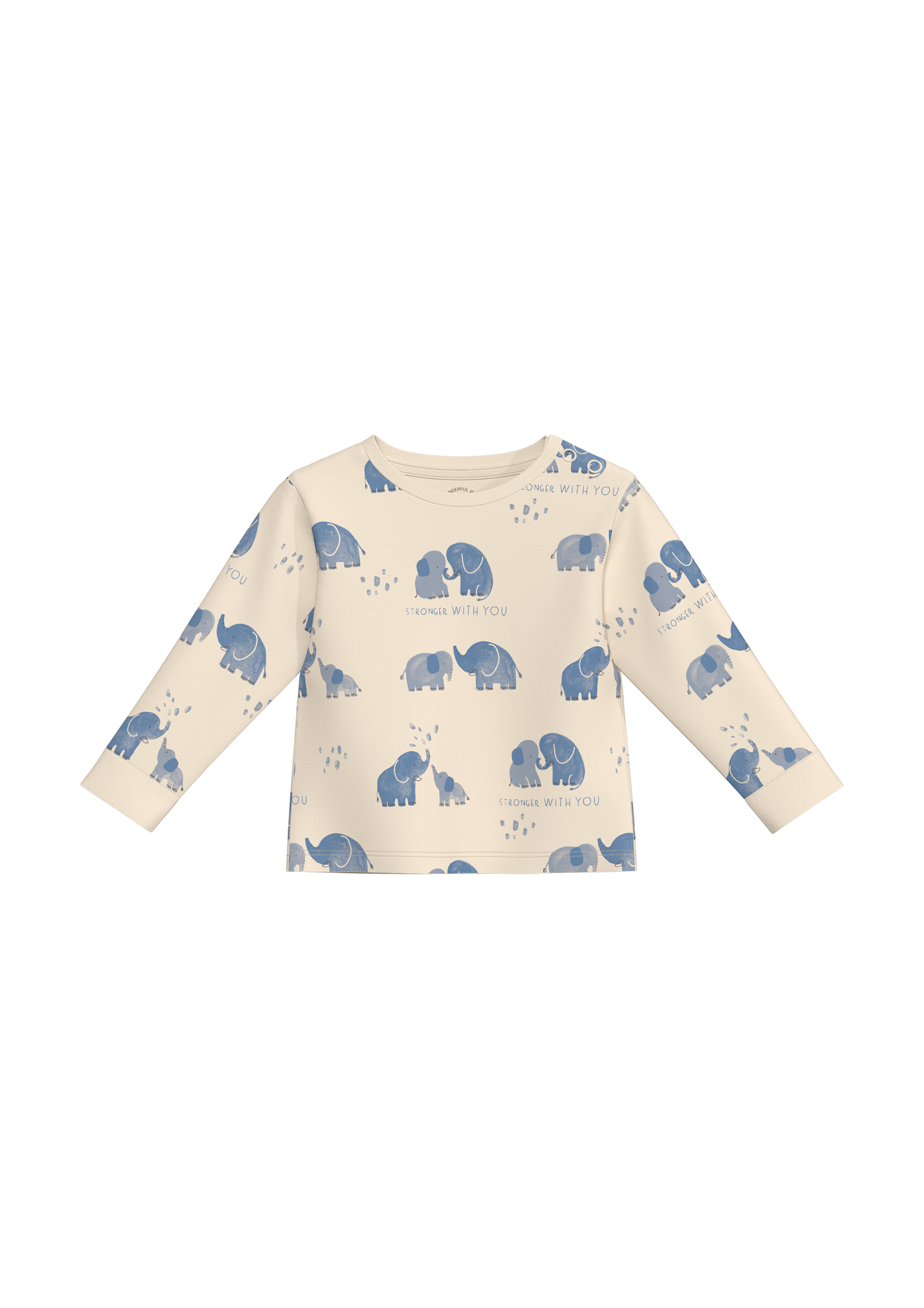 s.Oliver - Longsleeve aus Baumwolle mit All-over-Print, Babys, Beige