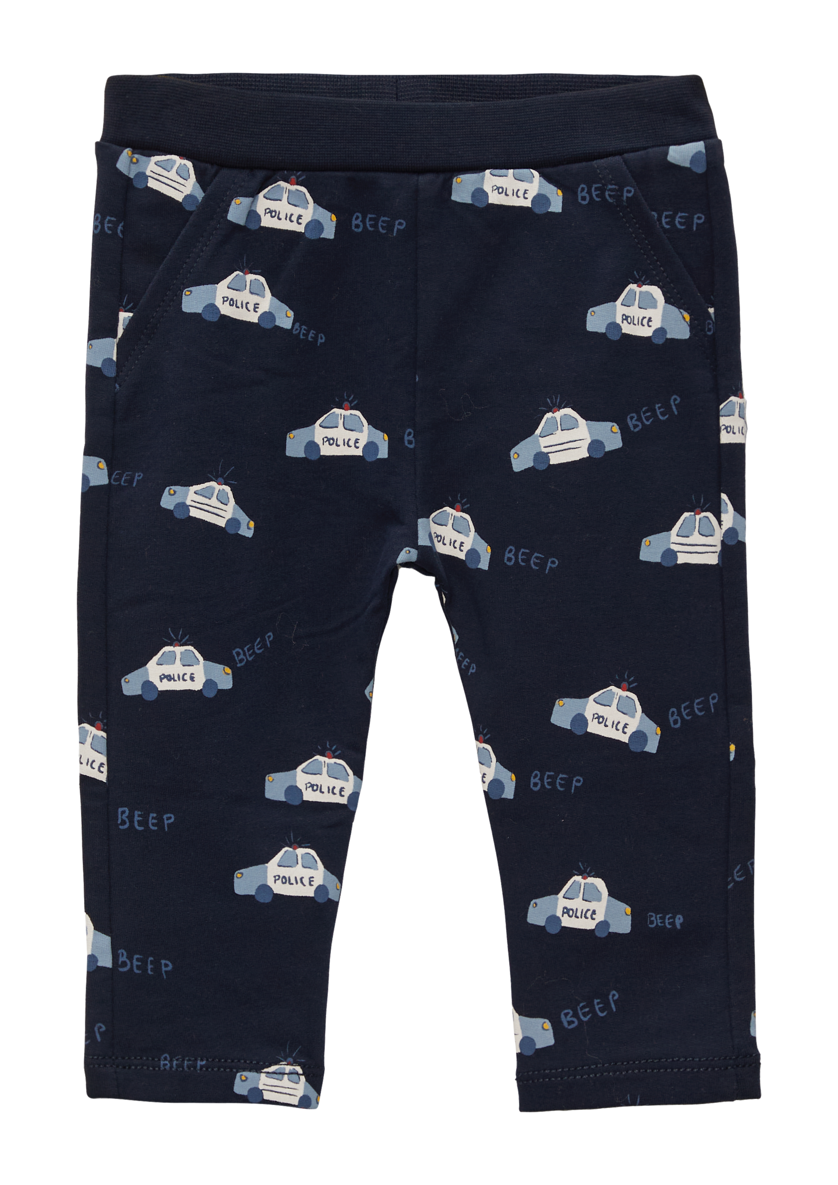 s.Oliver - Weiche Sweathose mit Muster-Print, Babys, blau