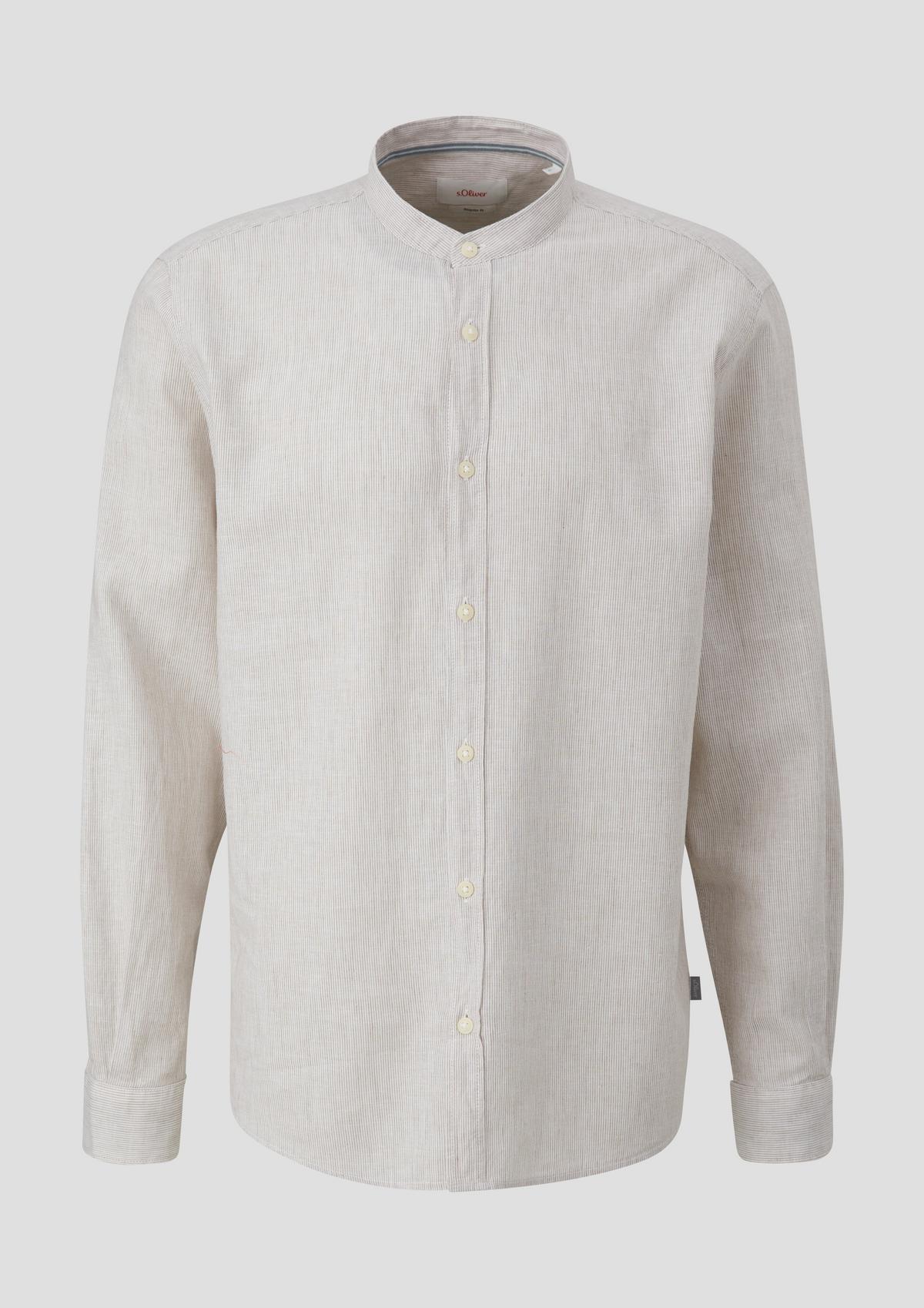 s.Oliver Regular: Košulja od mješavine pamuka i lana