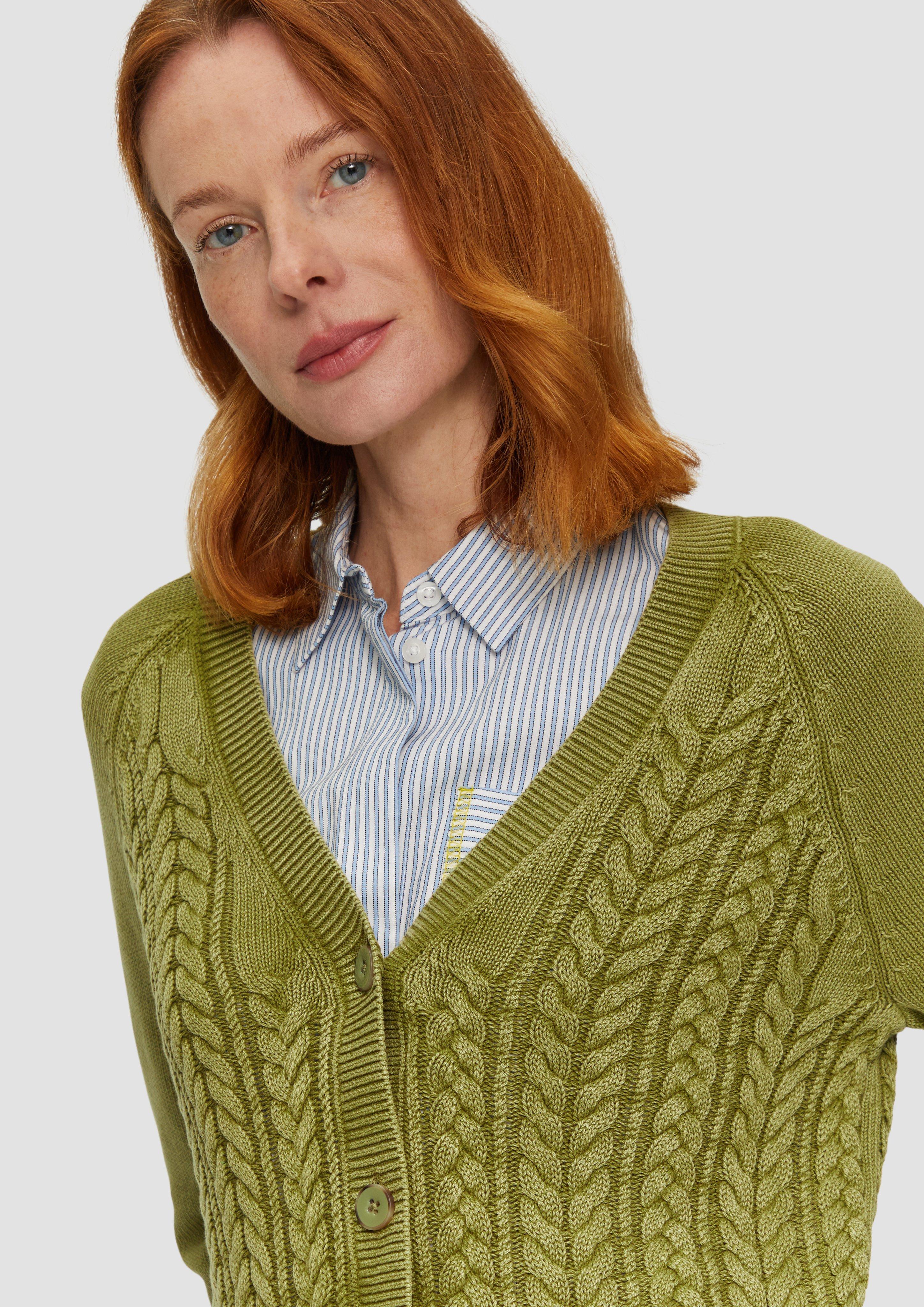 Cardigan in 7774 & 5472