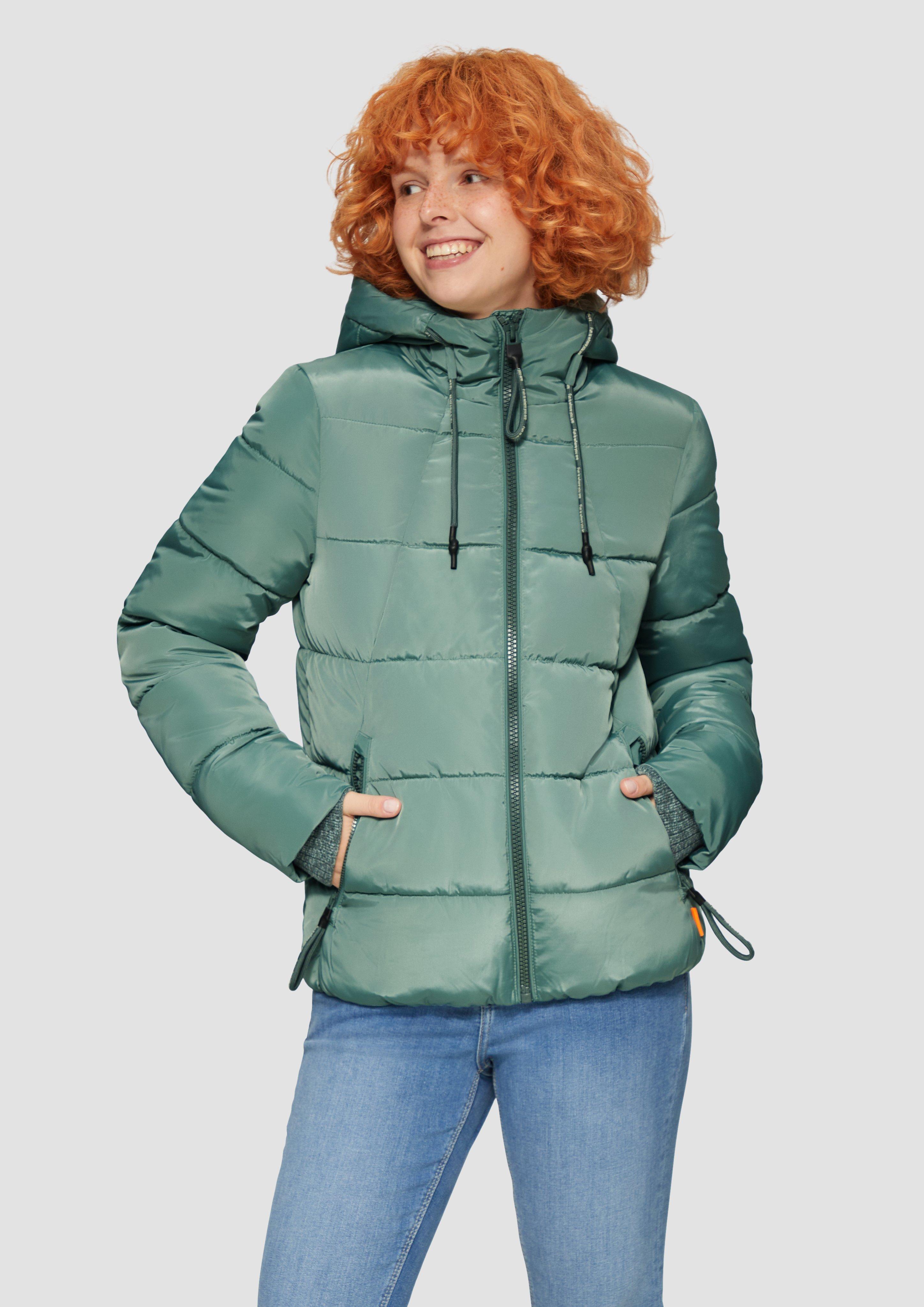 S.Oliver Wattierte Steppjacke mit Kapuze