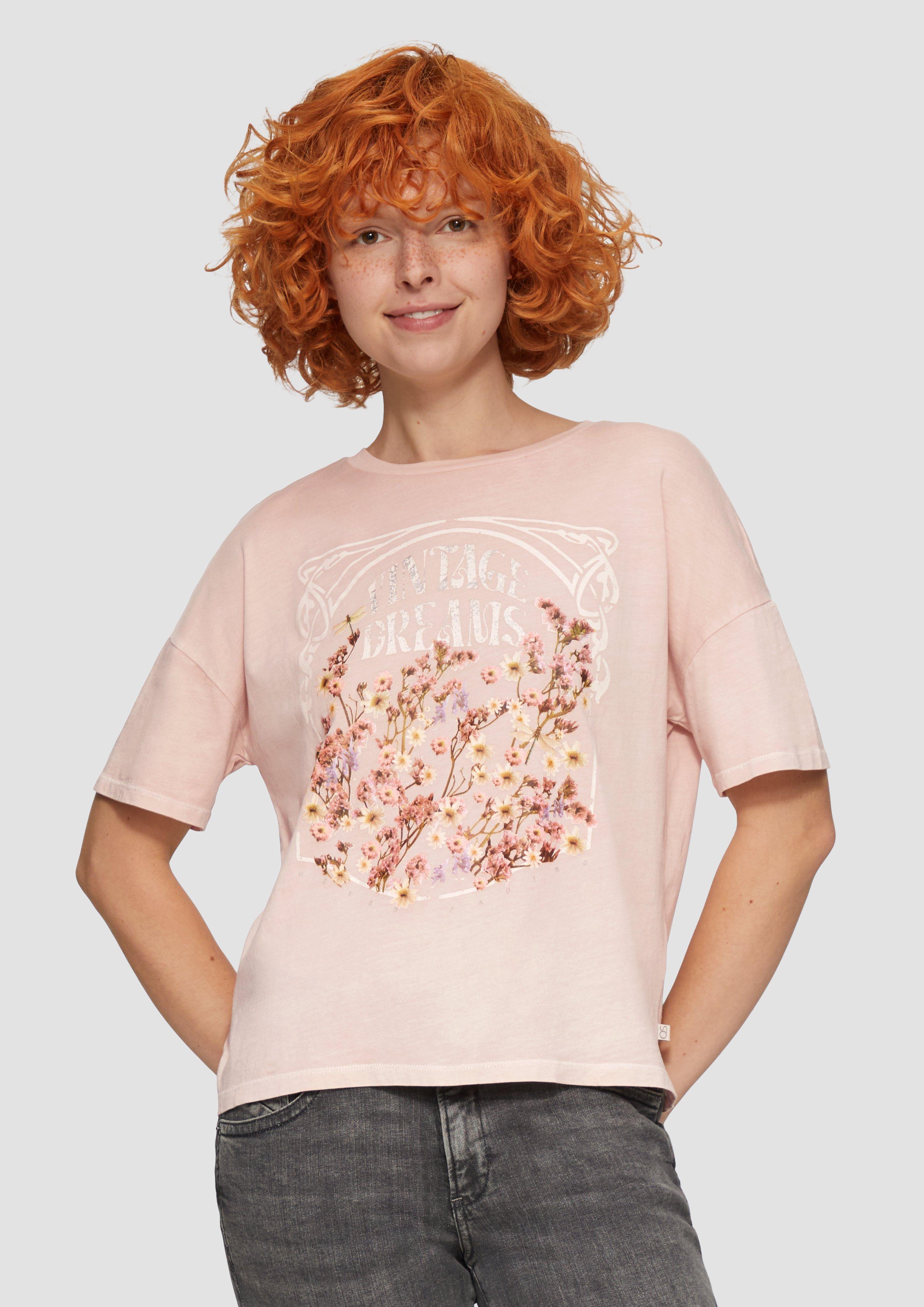 S.Oliver T-Shirt mit Frontprint