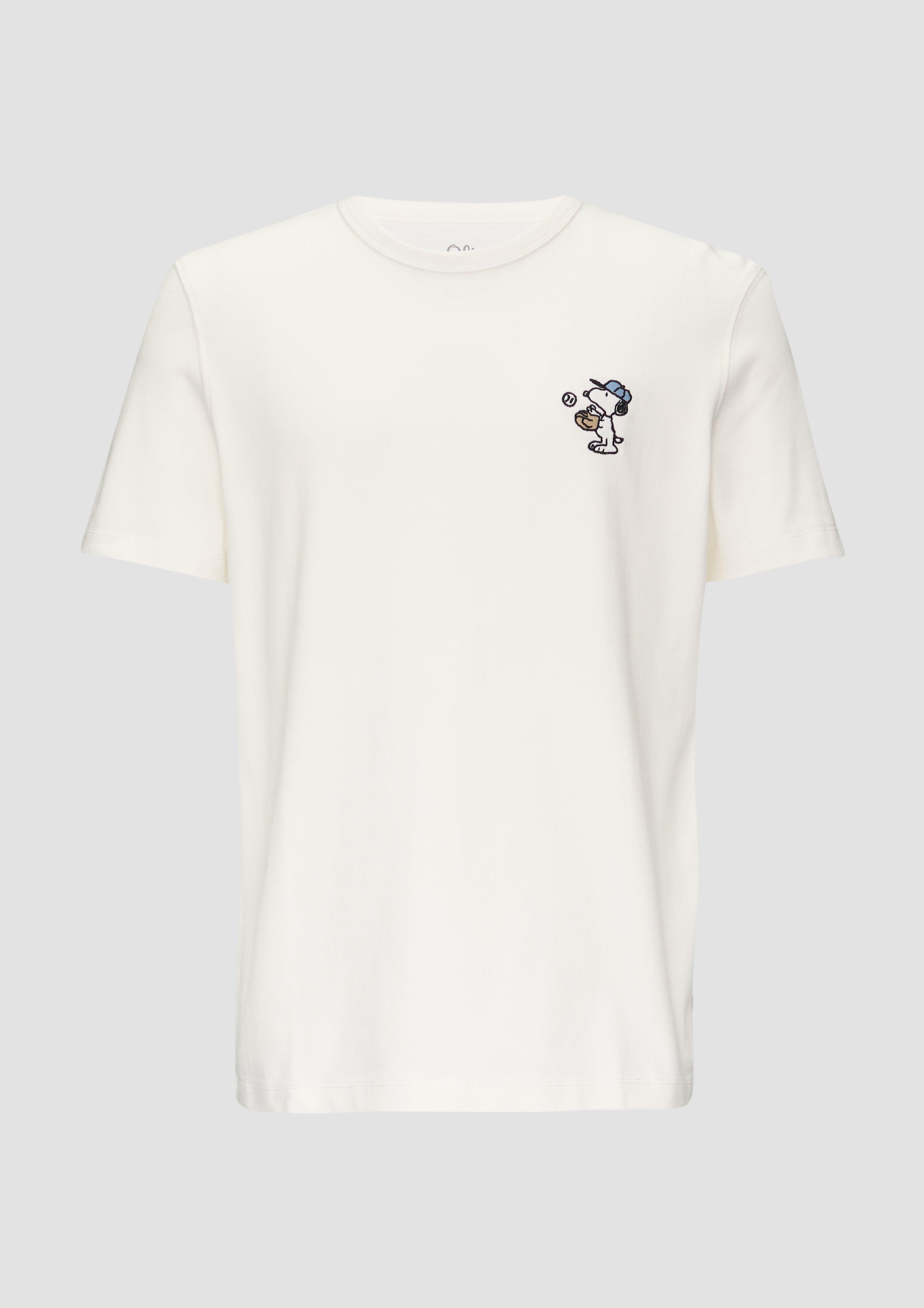 s.Oliver T-Shirt aus schwerer Jersey-Ware mit Peanuts®-Motiv