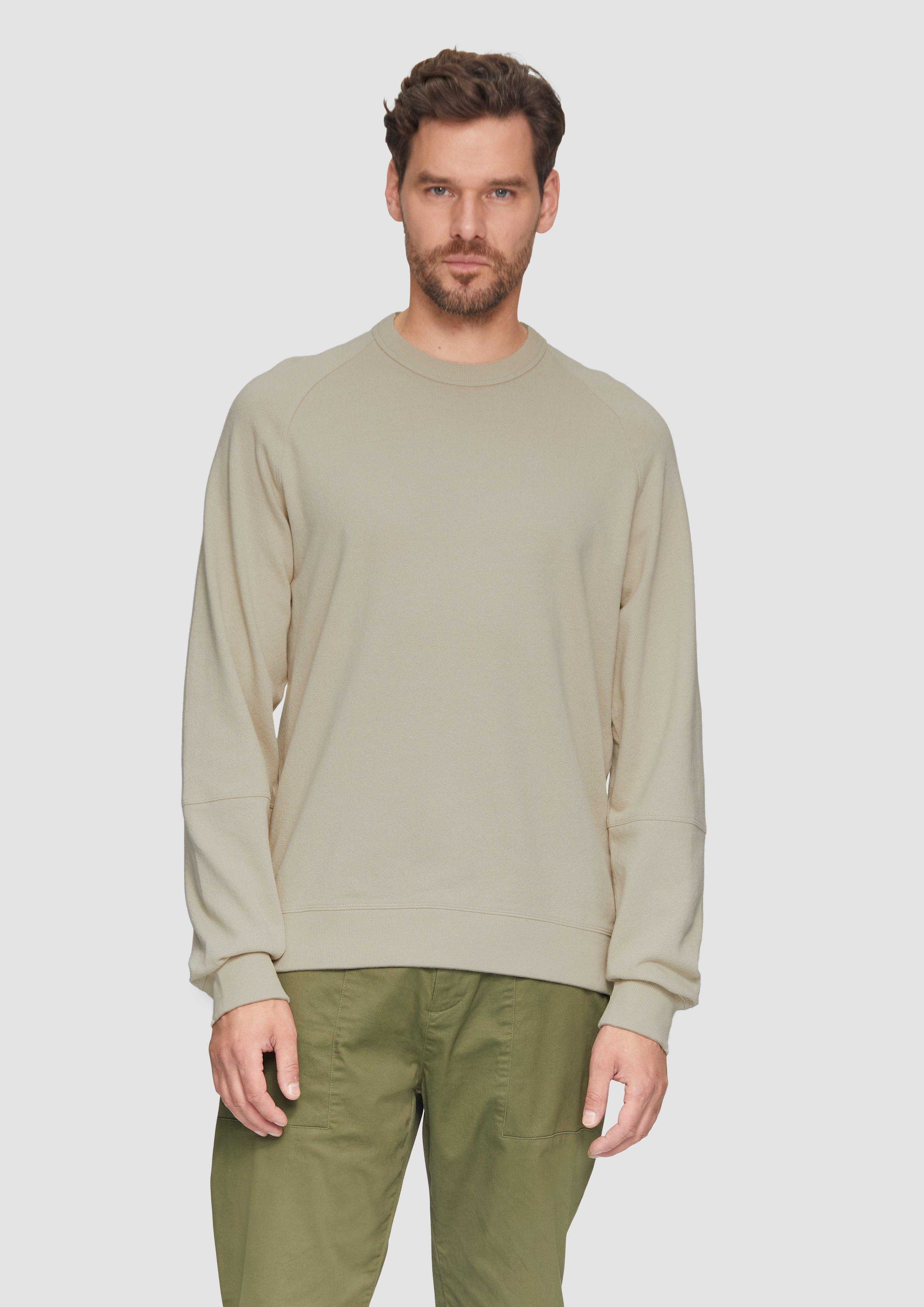 S.Oliver Leichtes Sweatshirt mit Crewneck und Raglanärmeln