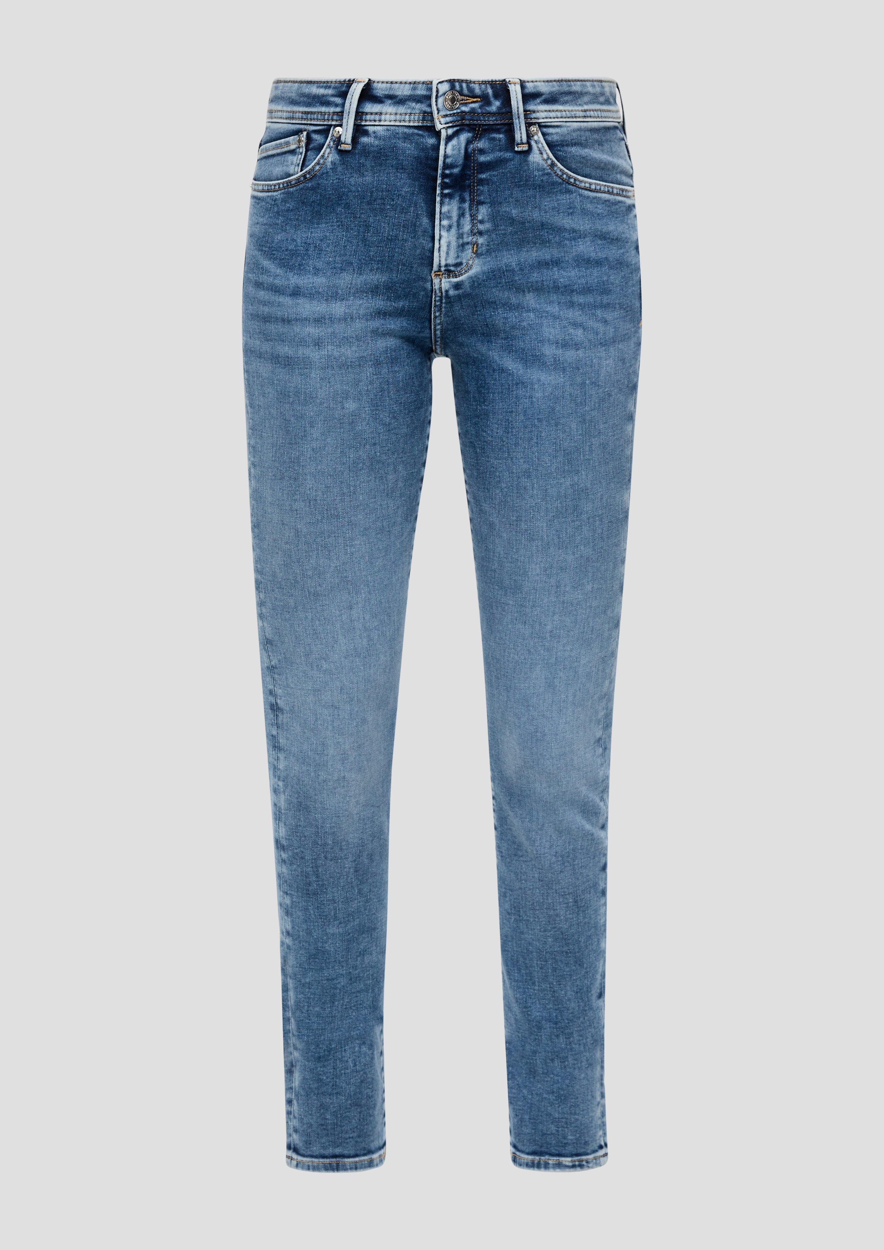 Thumbnail - s.Oliver - Jeans Betsy / Slim Fit / Mid Rise / Slim Leg, Damen, blau