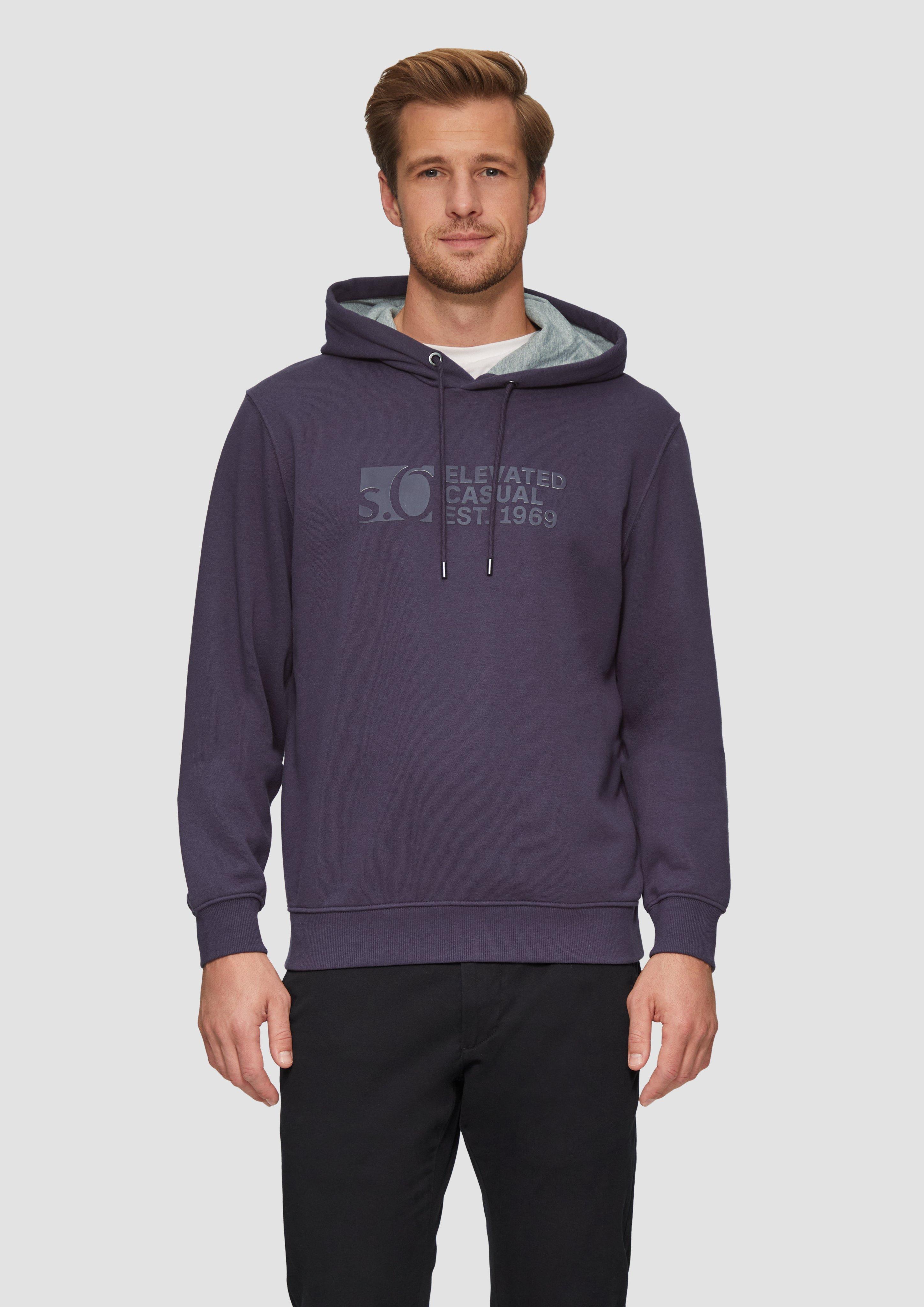 S.Oliver Hoodie mit Logo-Print