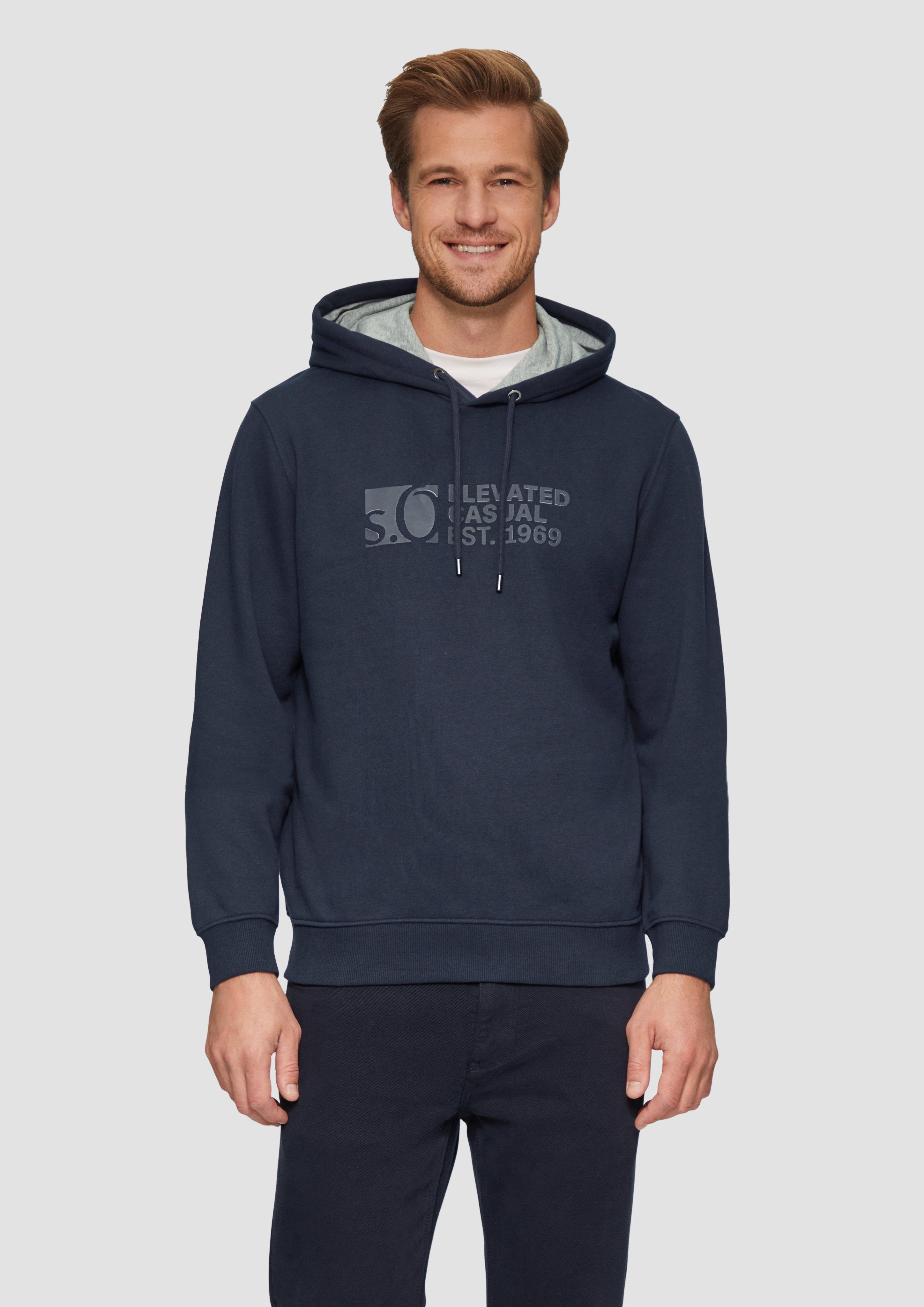 S.Oliver Hoodie mit Logo-Print