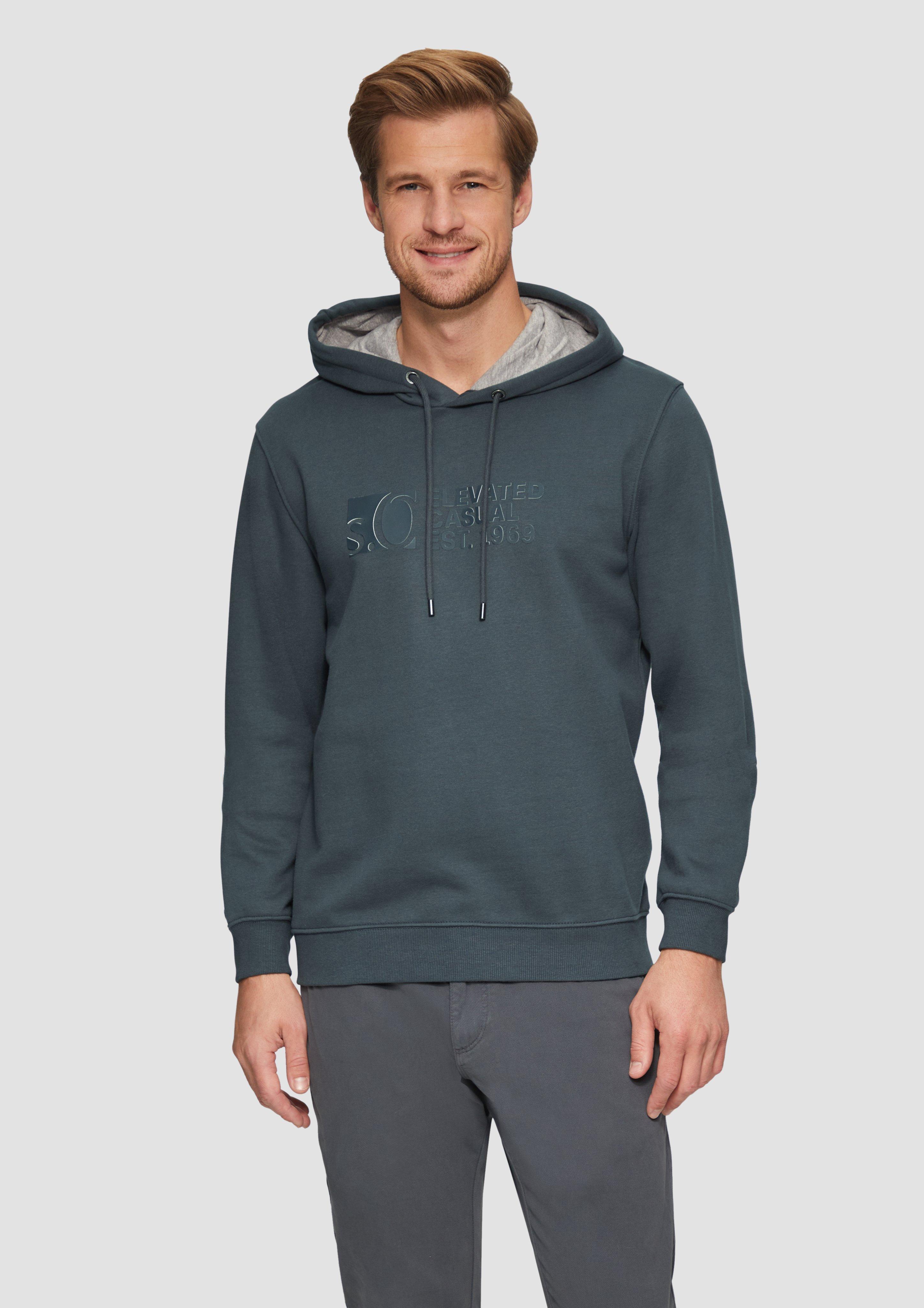 S.Oliver Hoodie mit Logo-Print