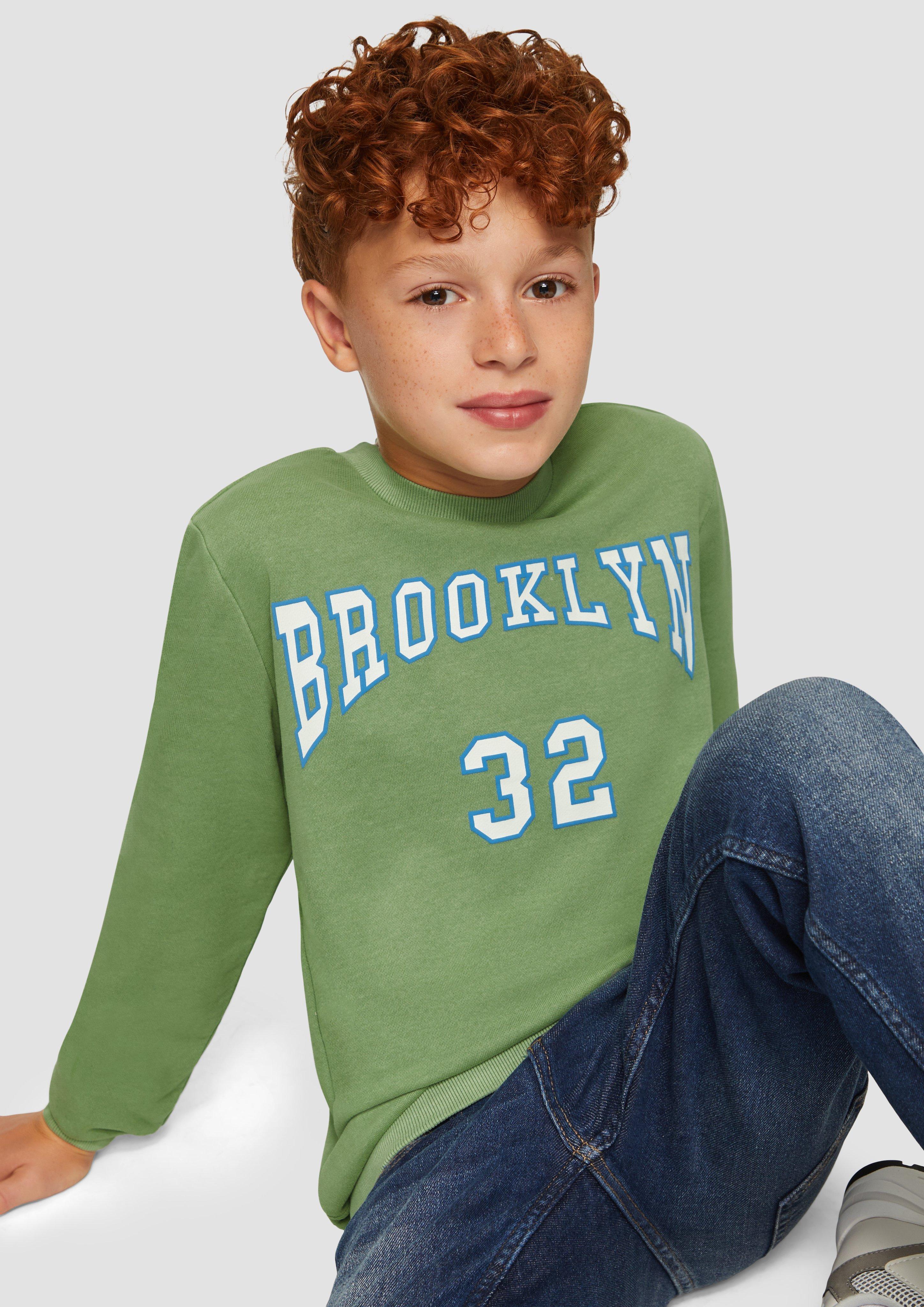 Sweat-shirt in 7372, 5952 & 5445