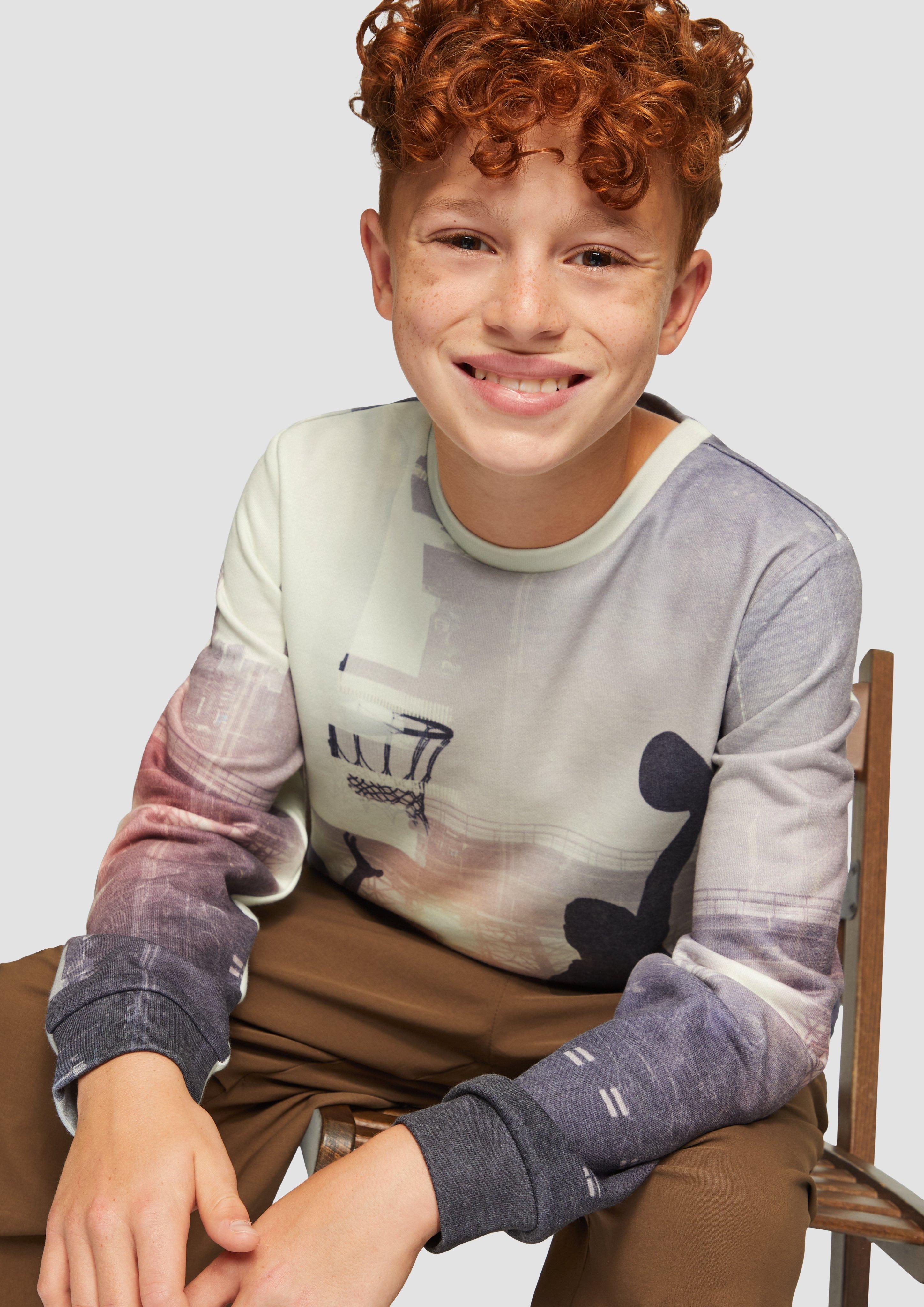 Sweatshirt in 02D2 & 54D1