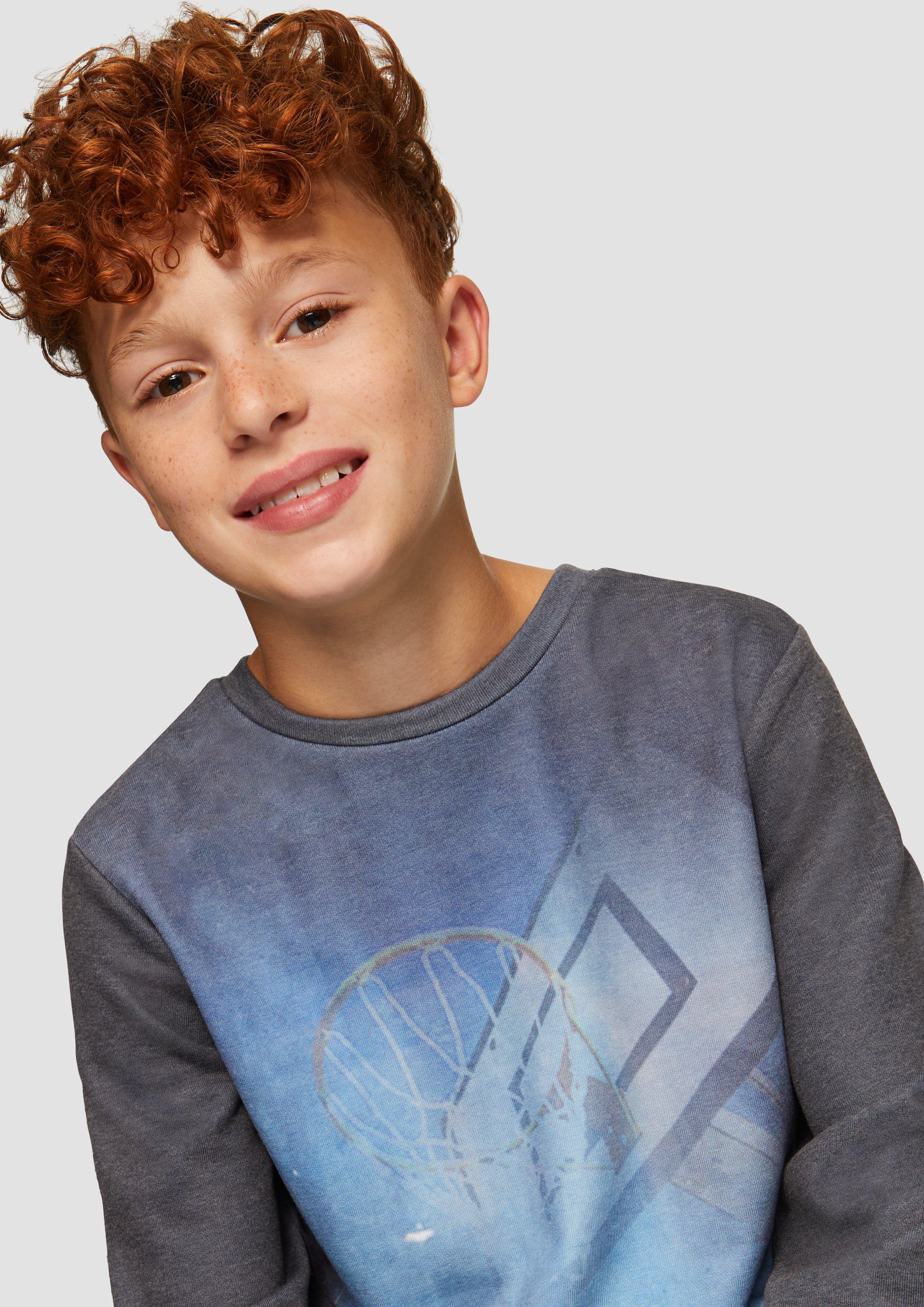 Sweat-shirt in 54D1 & 02D2