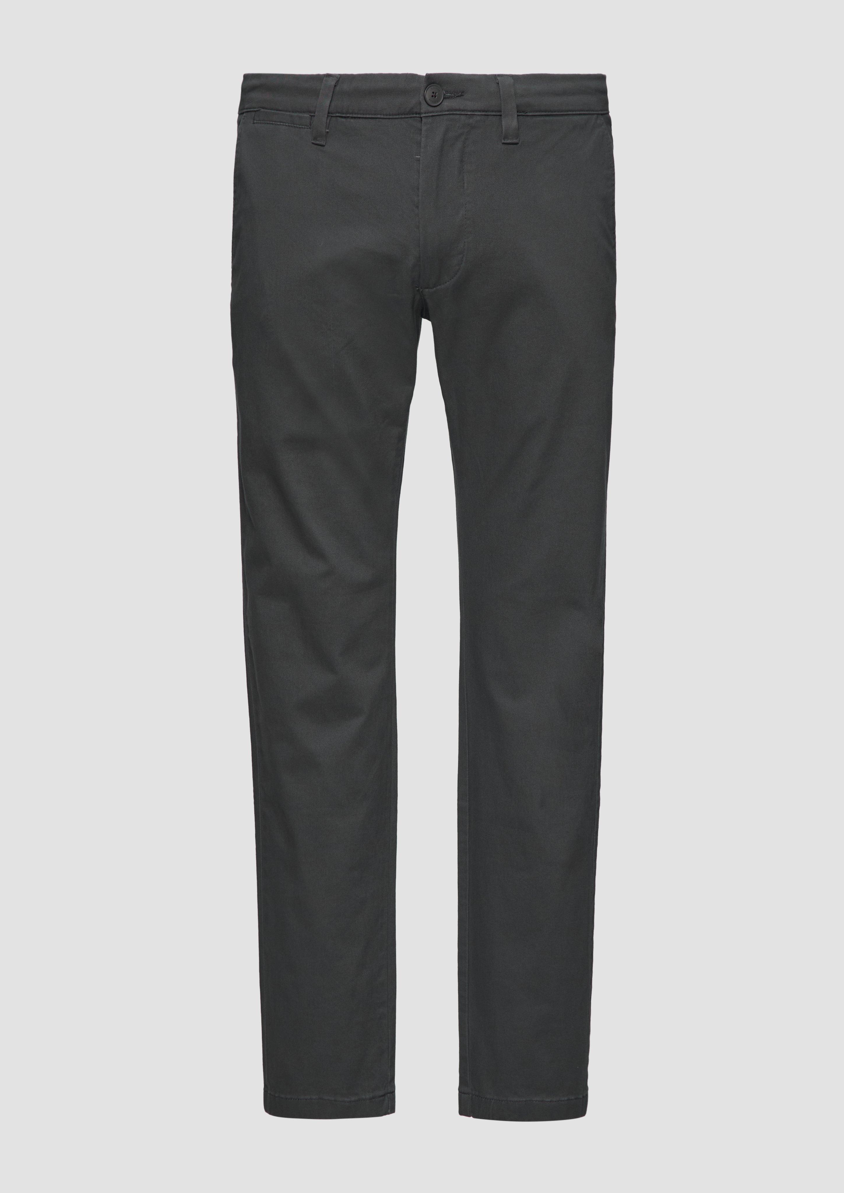 s.Oliver - Chino im Slim Fit aus Baumwollstretch, Herren, grau