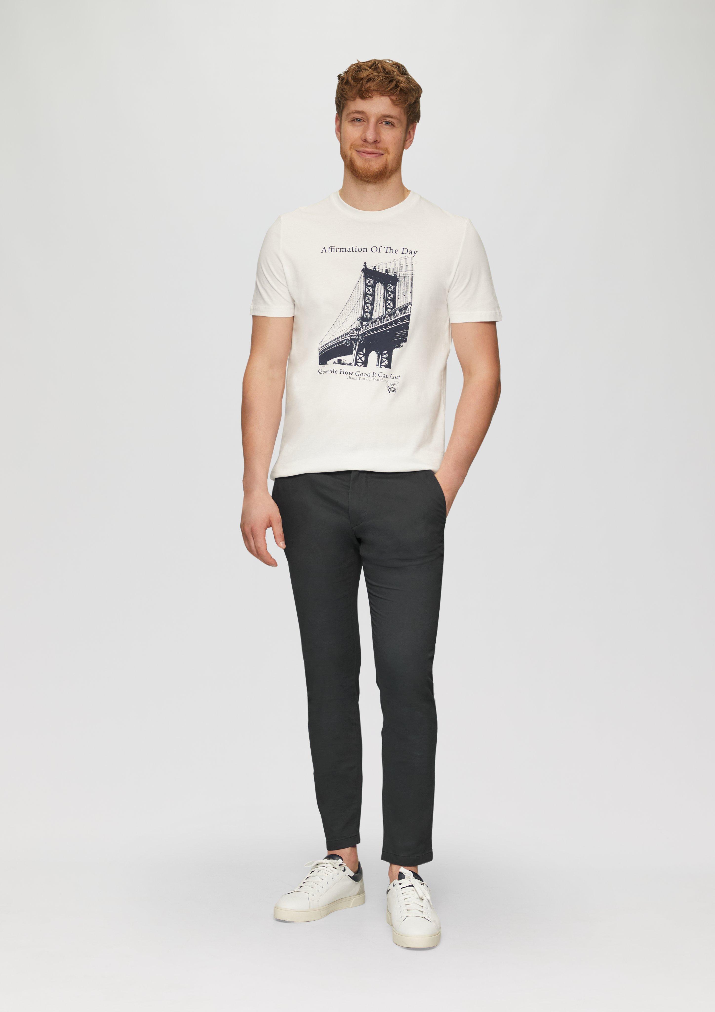 S.Oliver Chino im Slim Fit aus Baumwollstretch