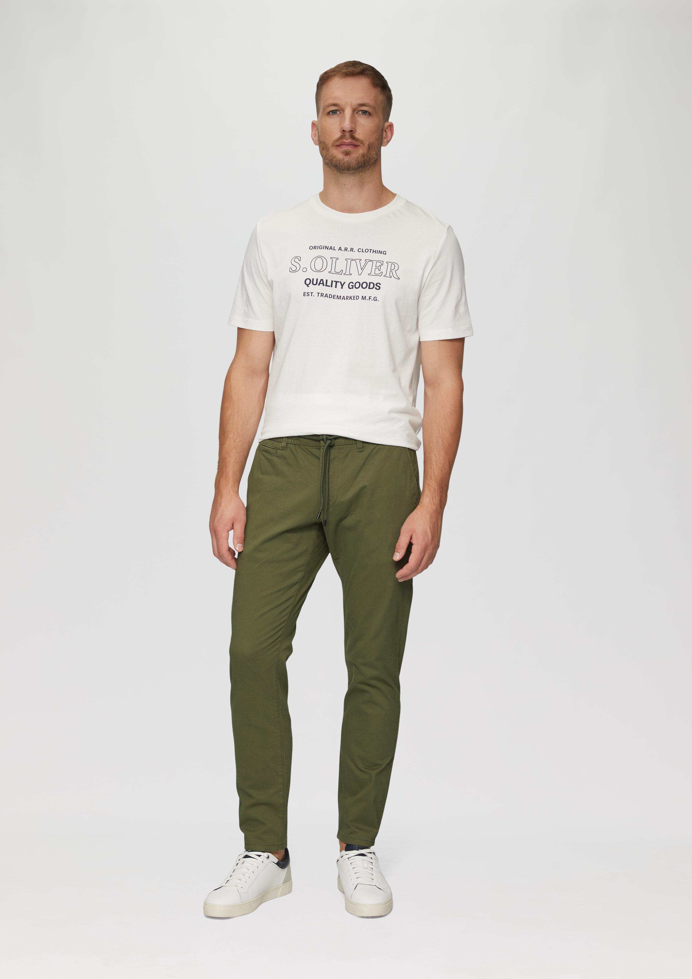 S.Oliver Regular Fit: Chino mit Gummizug