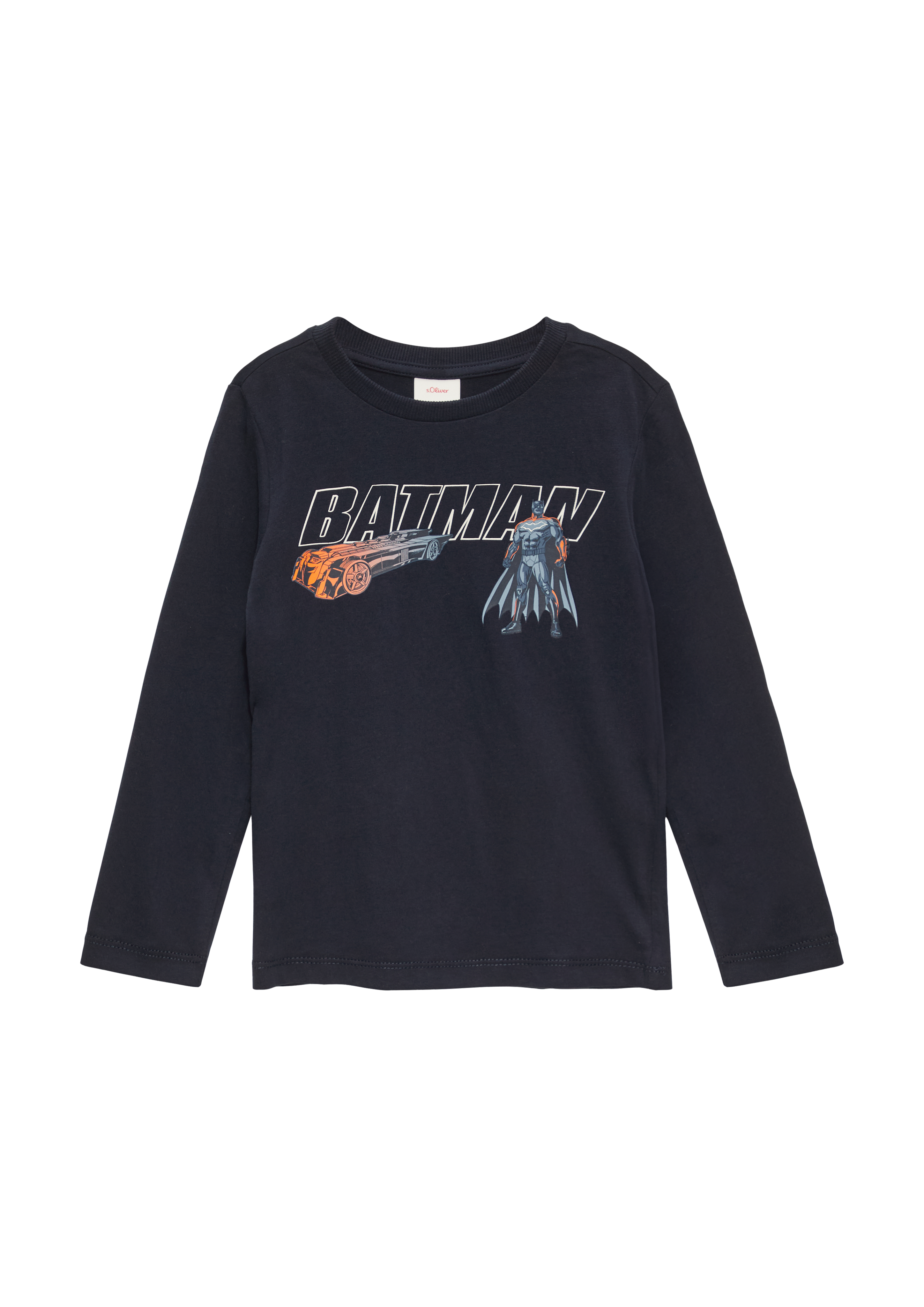 s.Oliver - Longsleeve mit Batman®-Print, Kinder, blau