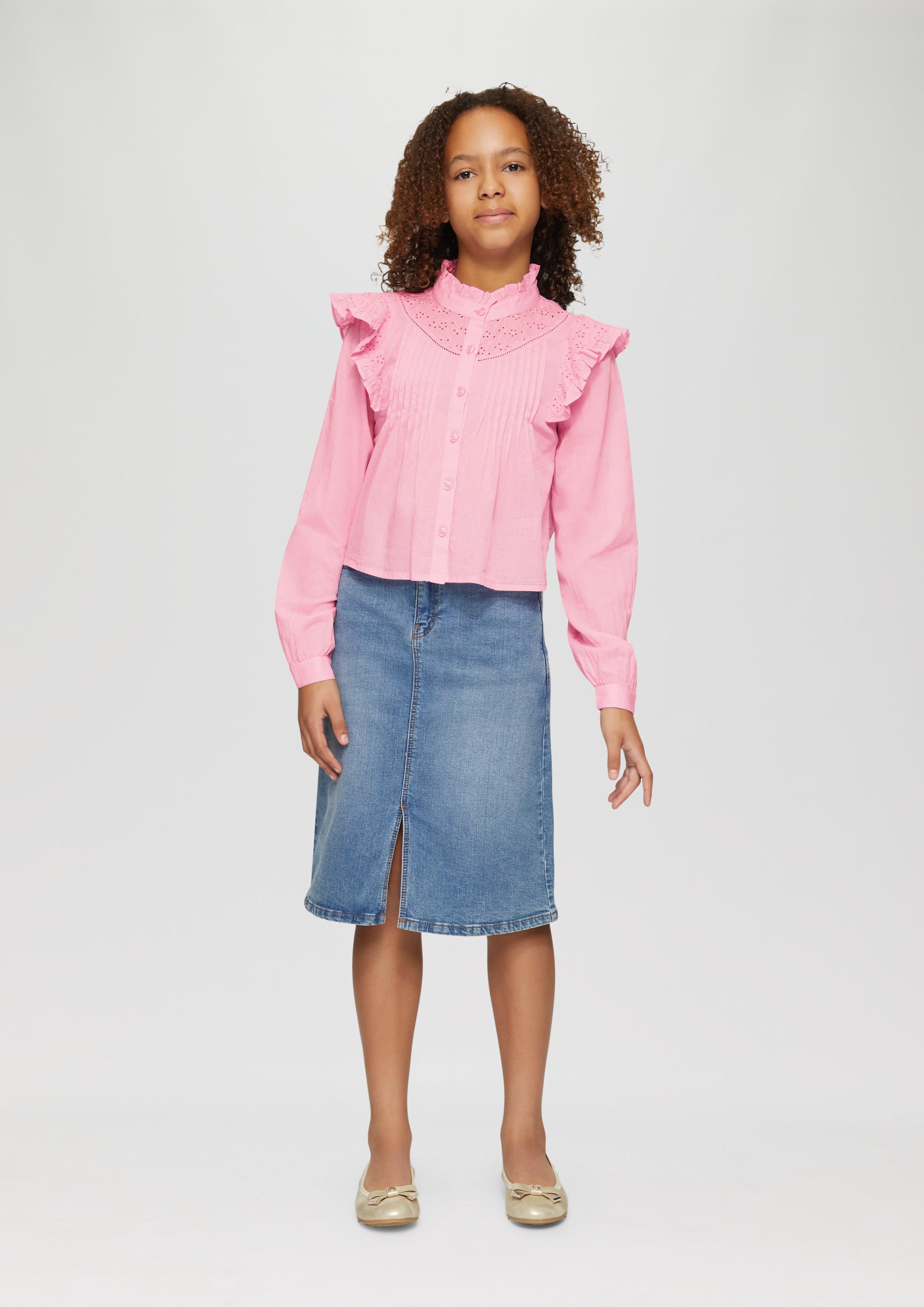 Bluse in 4440 & 0100