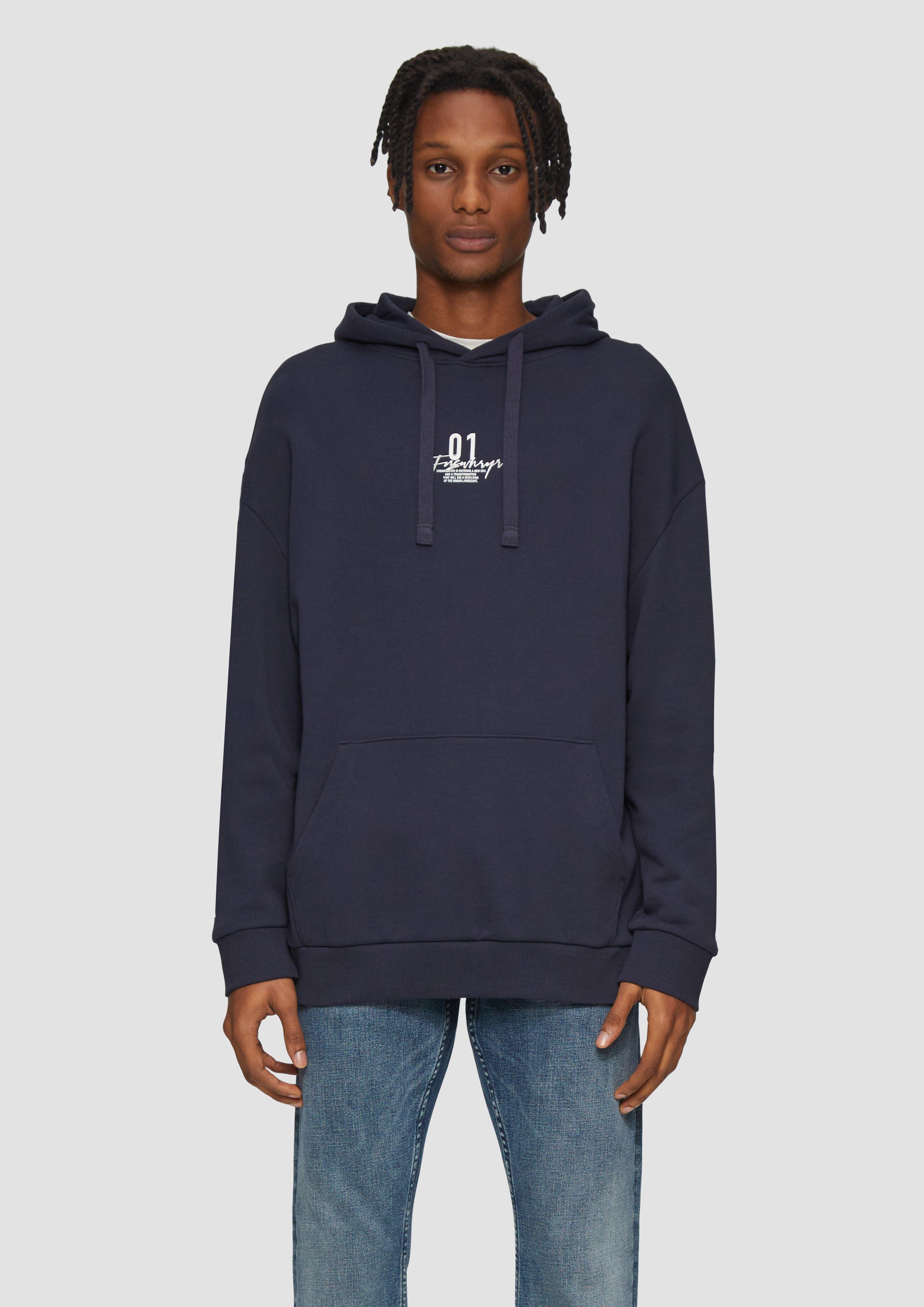 S.Oliver Kapuzen-Sweatshirt mit Frontprint