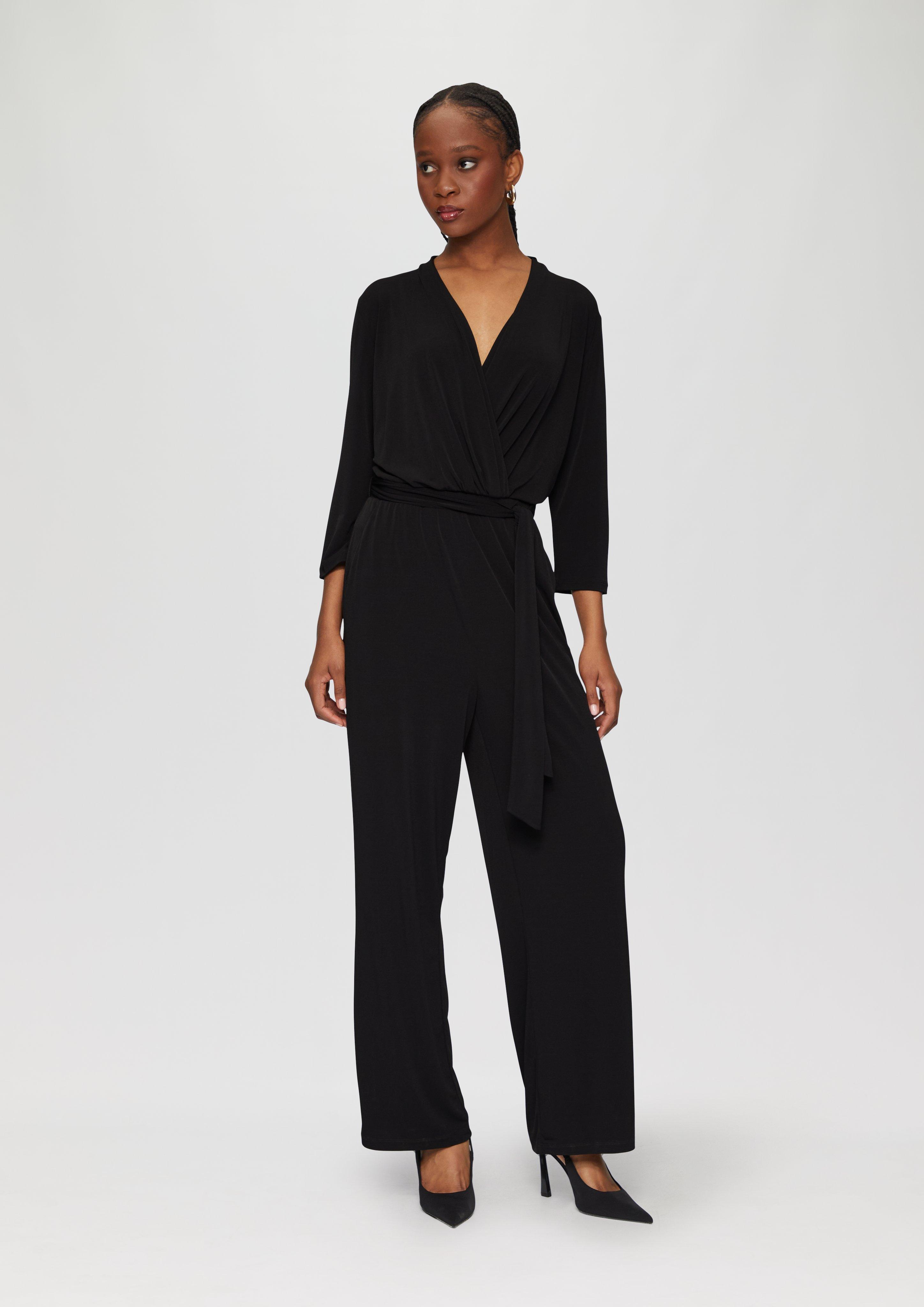 S.Oliver Jumpsuit in Wickel-Optik