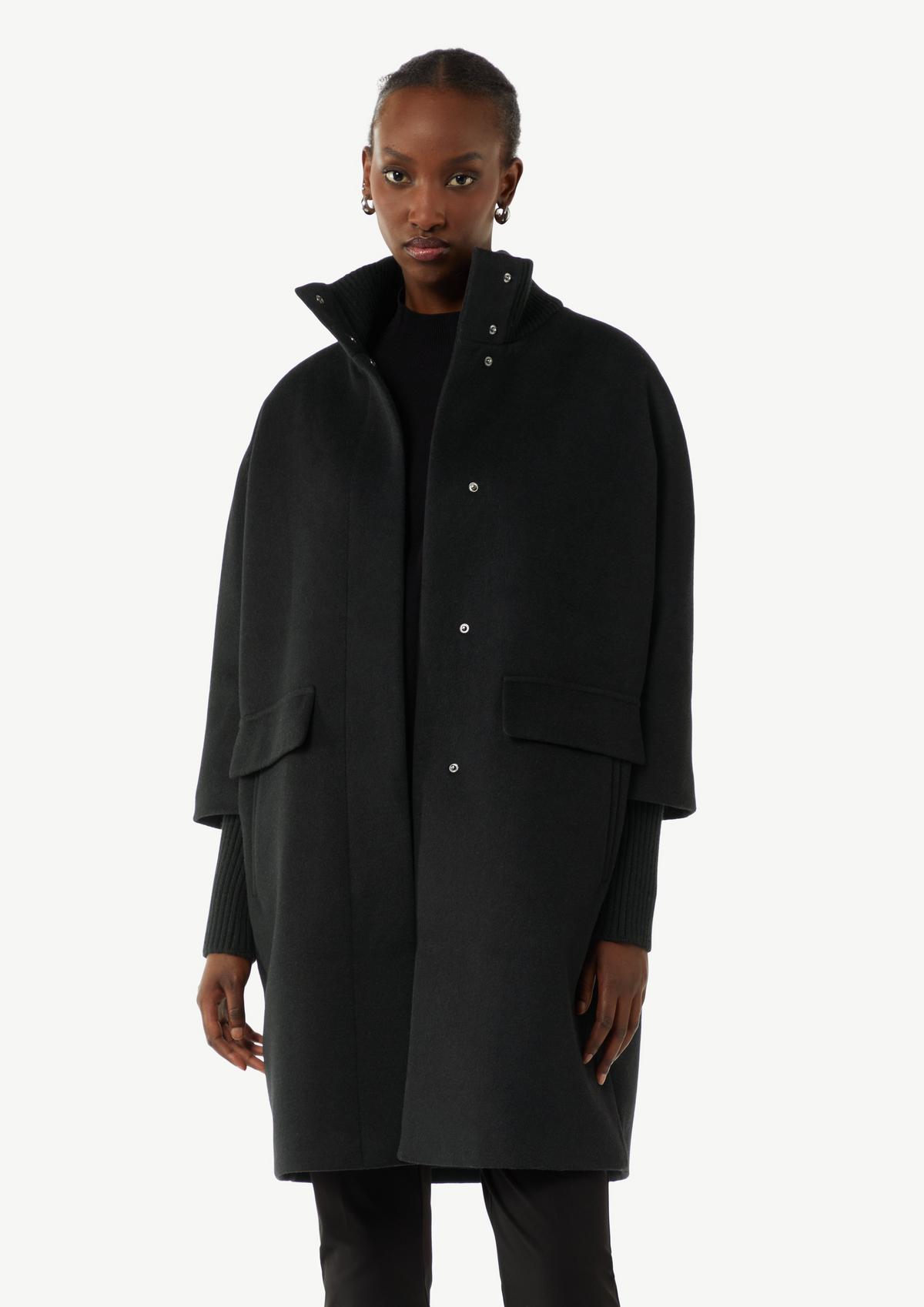 Damen Jacke Comma Mantel 38 Schwarze Comma Jacken Für Damen Online