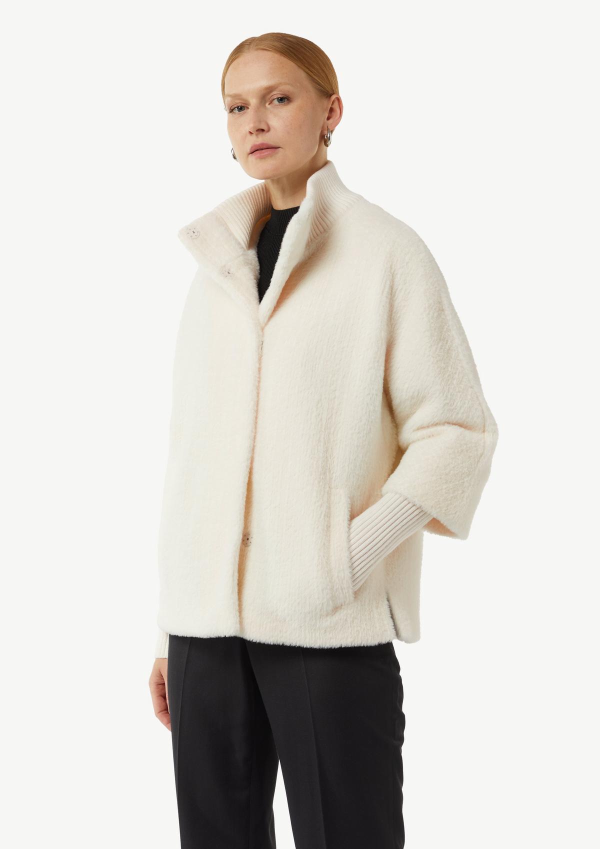 Women's Water Repellent Stand Collar Coat | MUJI