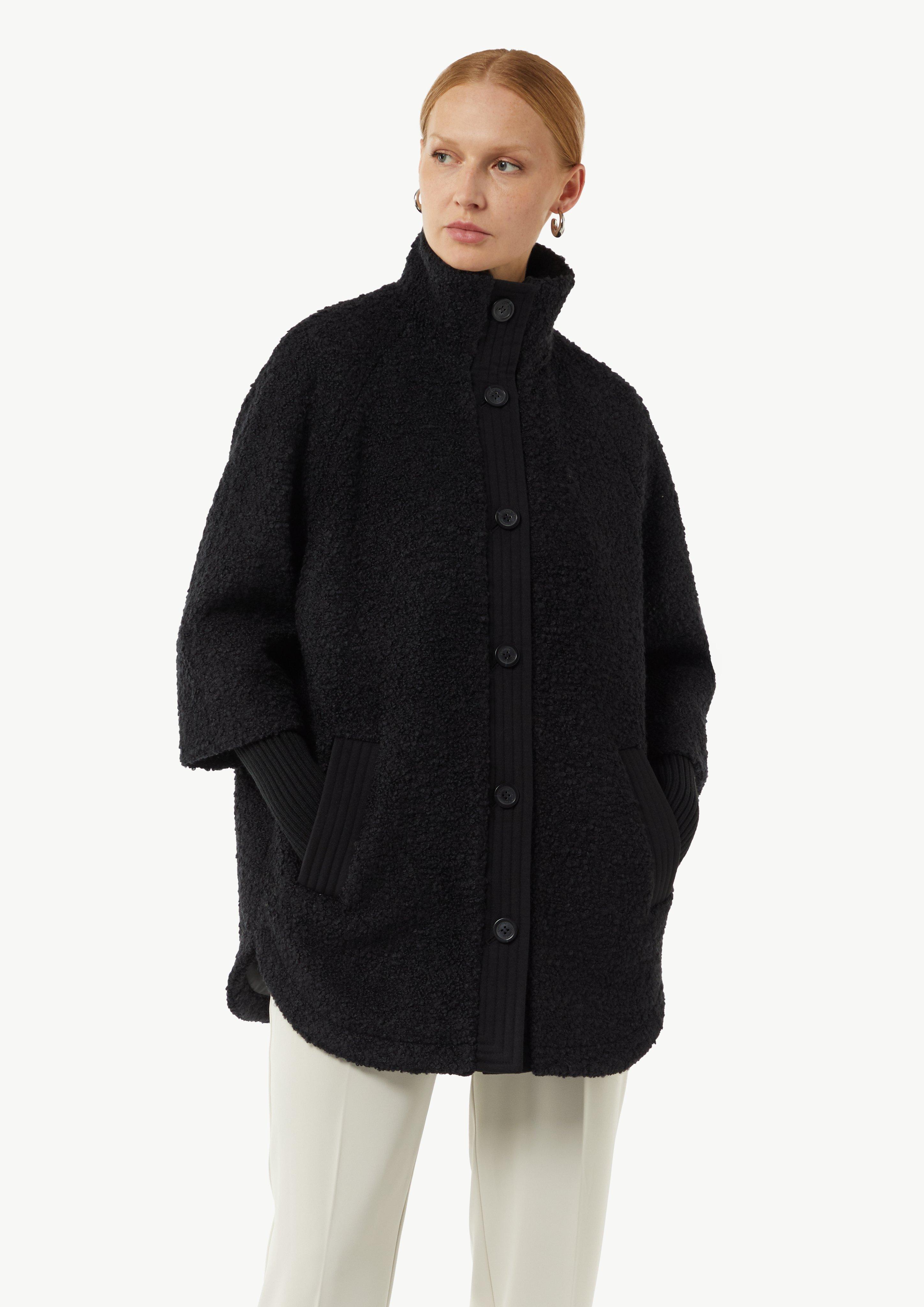 Wool Duffle Coat in Black/snug - Men | Burberry® Official