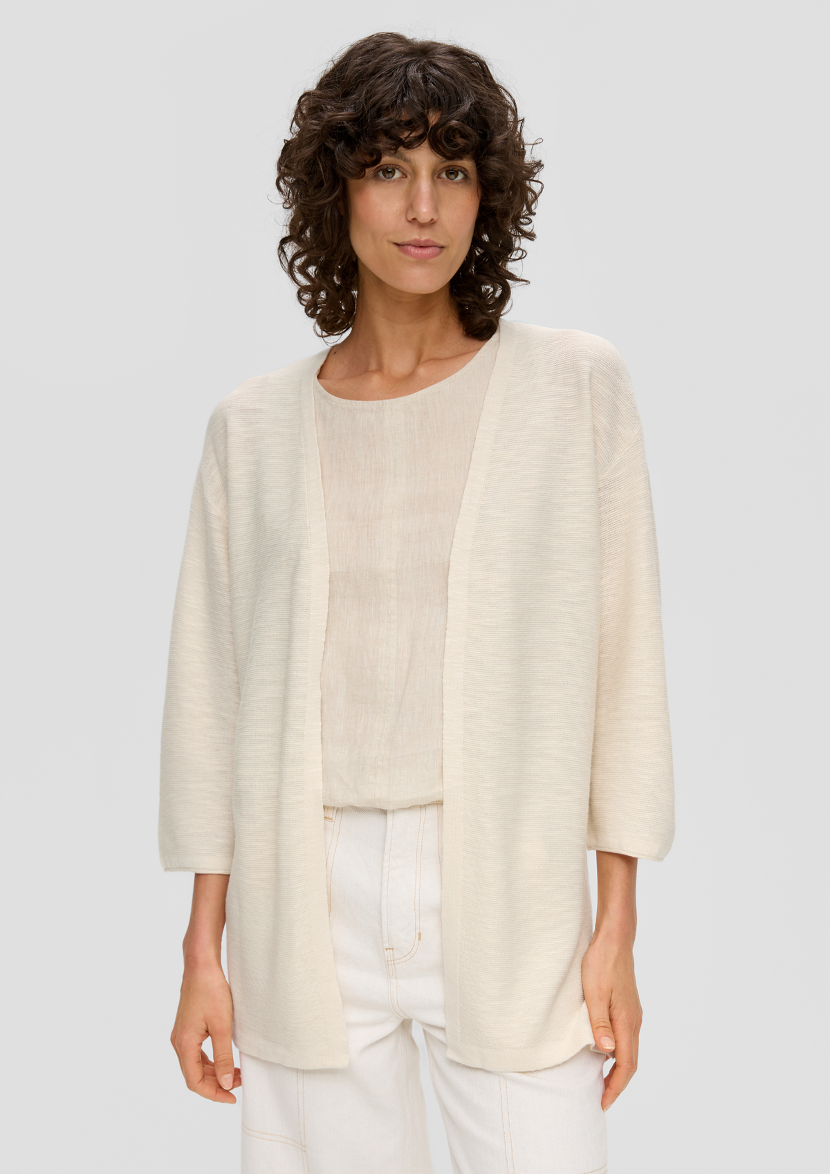 【新品】L'Appartement Sheer Cardigan ベージュ アパルトモン Sheer Cardigan シアーカーディガン ベージュ L