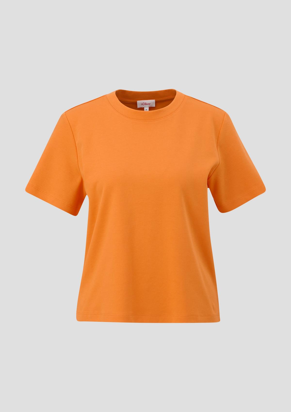 s.Oliver T-shirt en coton à col rond