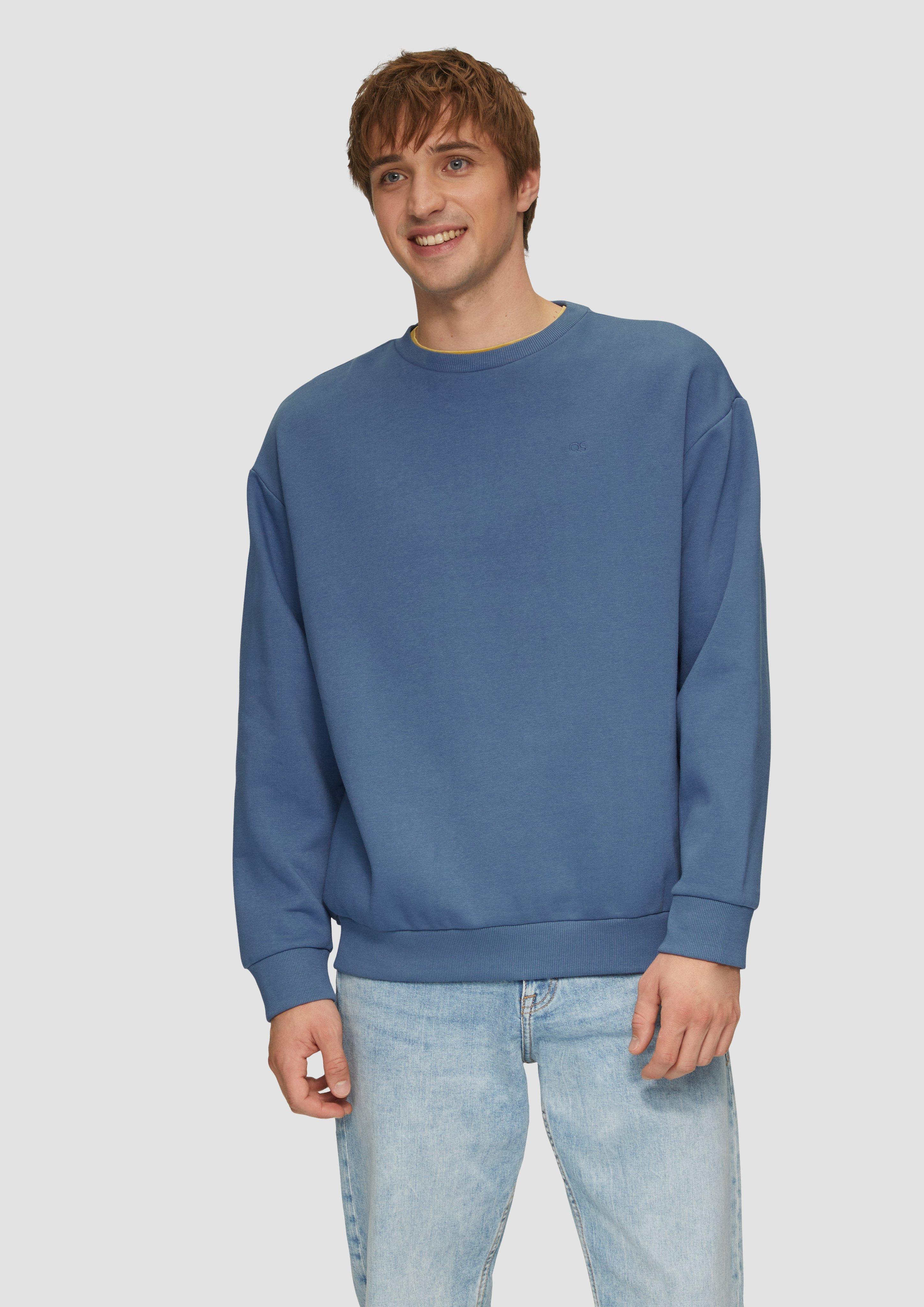 S.Oliver Sweatshirt mit Logo-Stickerei